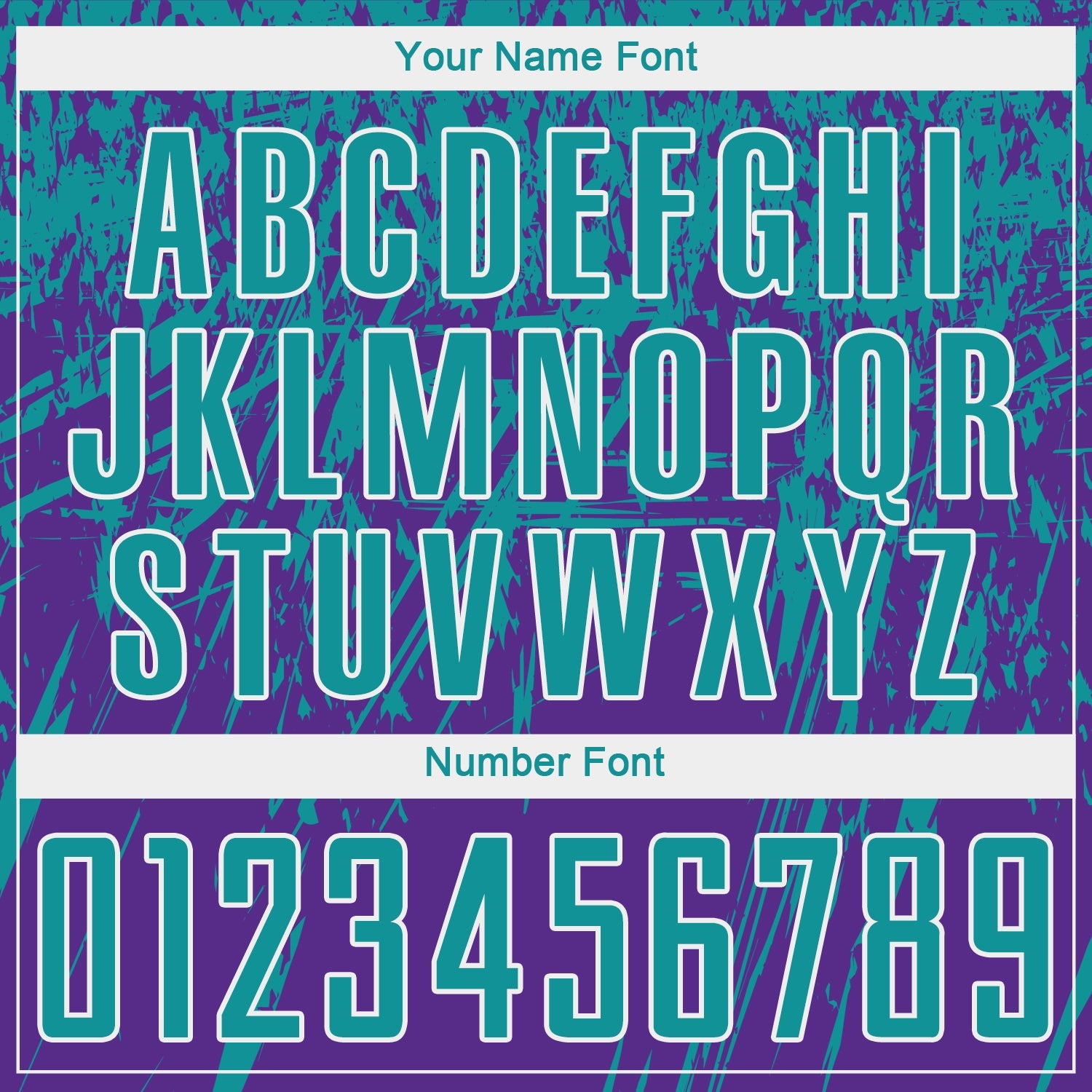 Custom Purple Teal-White Sublimation Soccer Uniform Jersey view 5