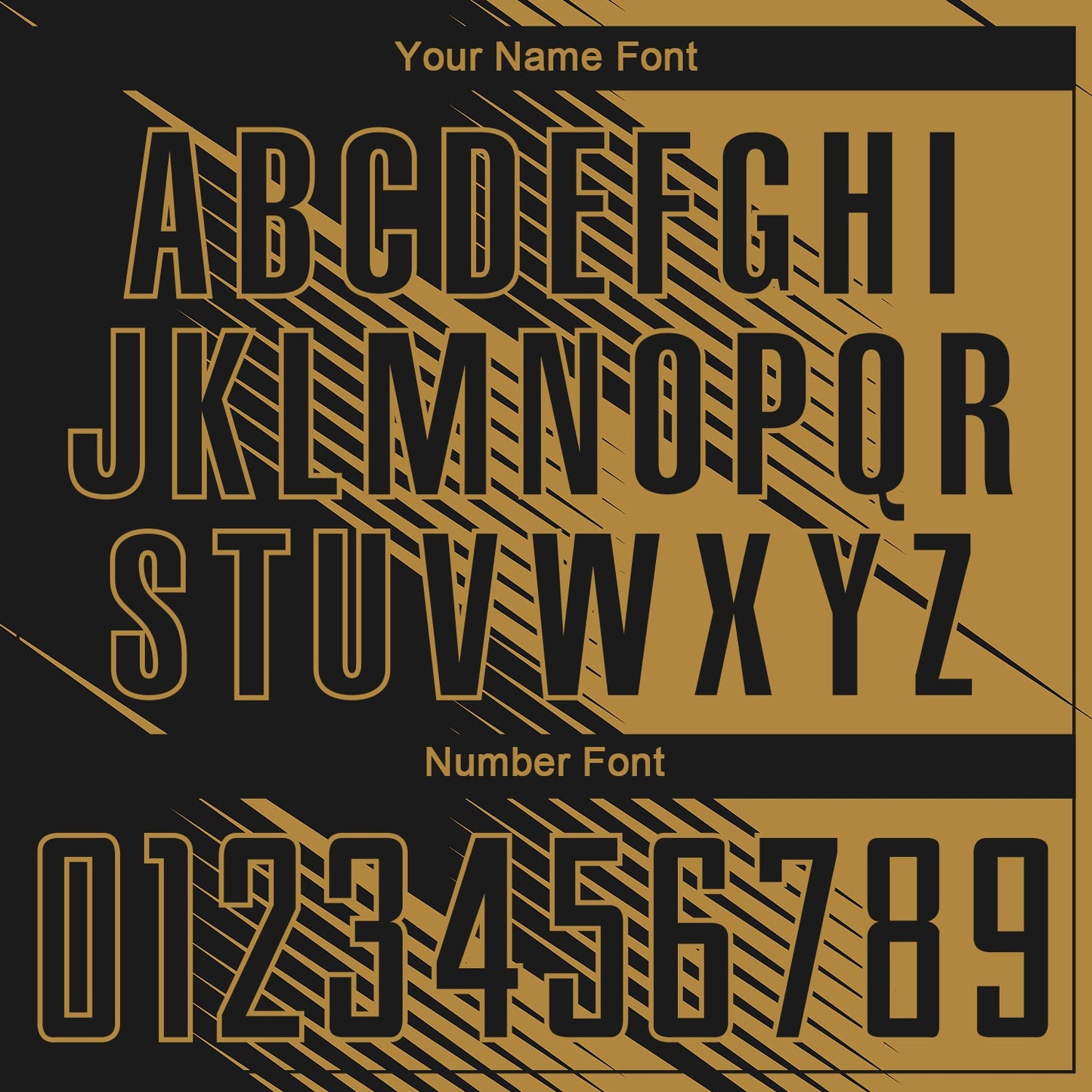 Custom Old Gold Black Sublimation Soccer Uniform Jersey view 5
