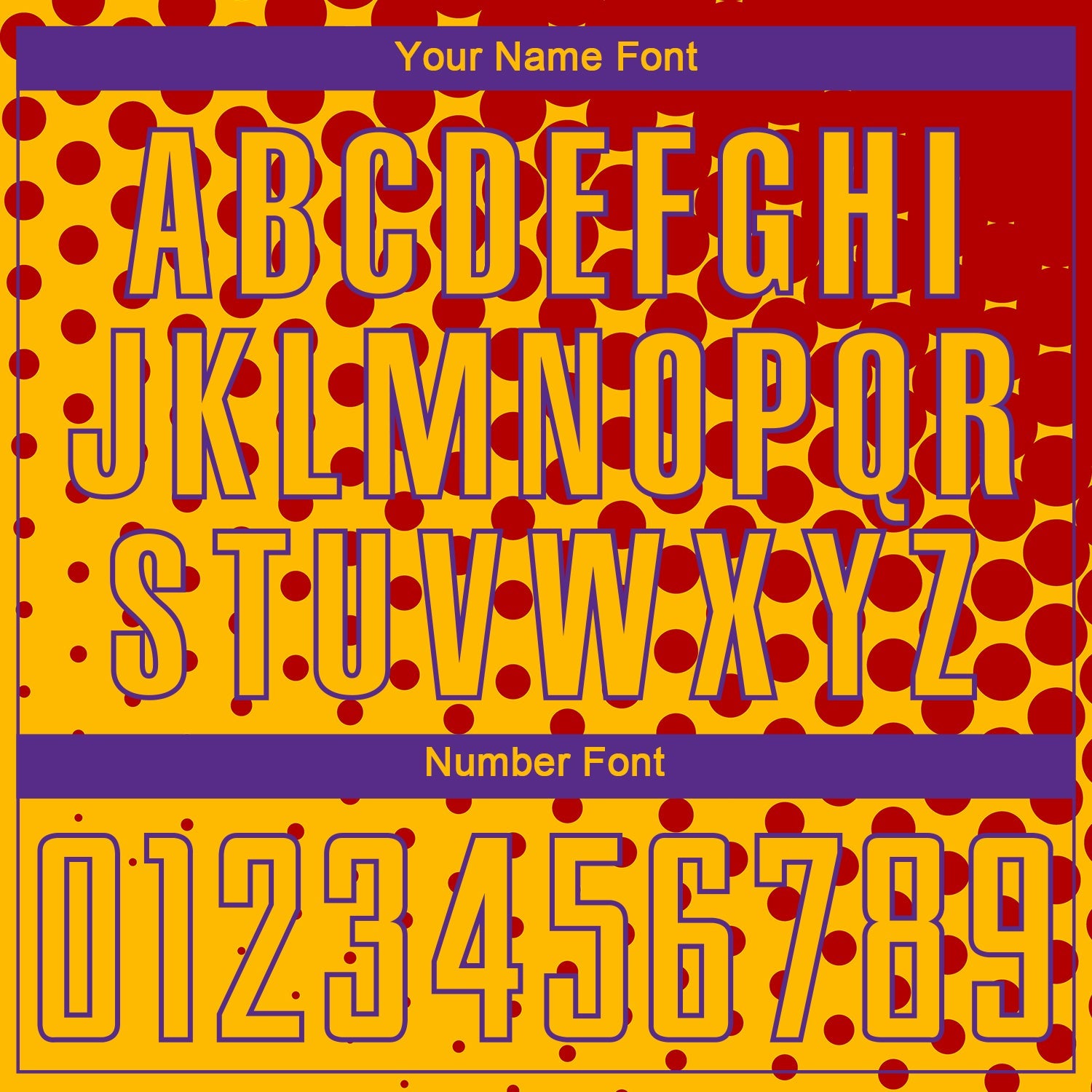 Custom Gold Red-Purple Sublimation Soccer Uniform Jersey view 5
