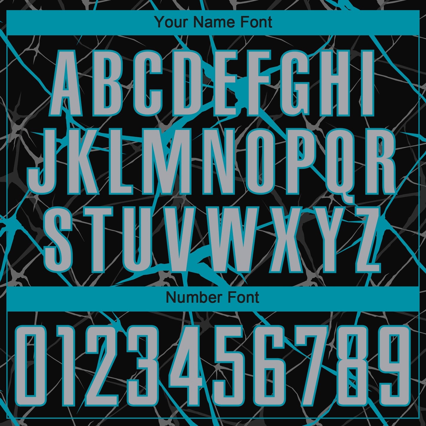 Custom Black Gray-Teal Sublimation Soccer Uniform Jersey view 5