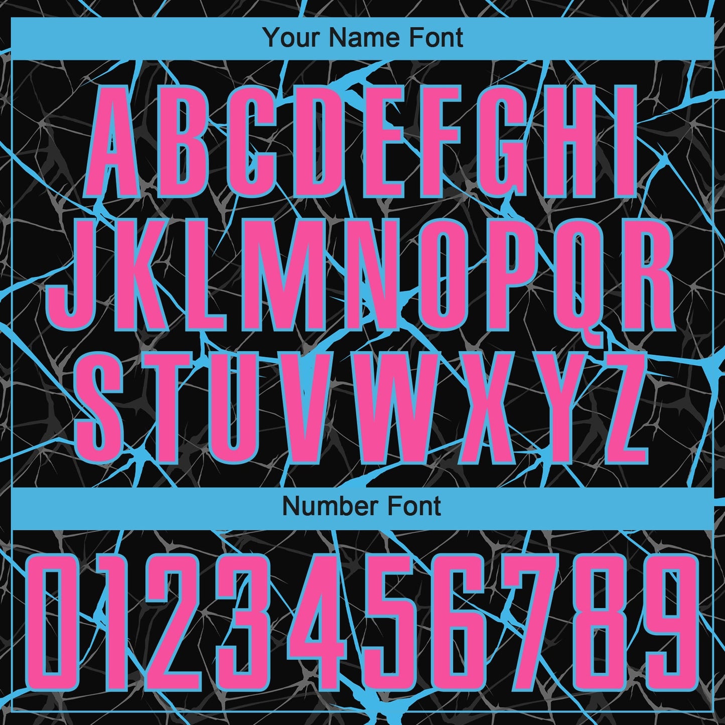 Custom Black Pink-Sky Blue Sublimation Soccer Uniform Jersey view 5