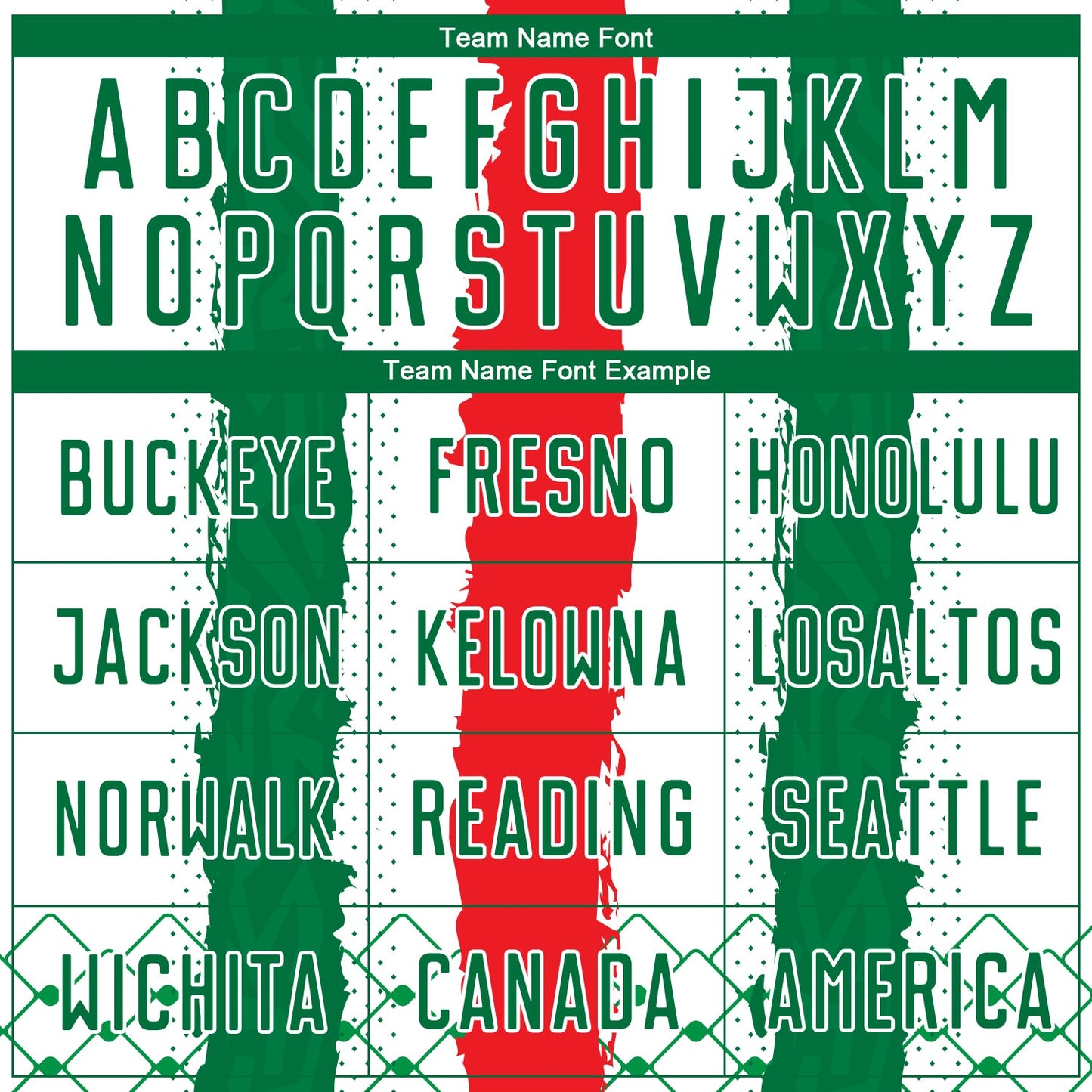 Custom Kelly Green Red-White Sublimation Mexico Soccer Uniform Jersey view 4