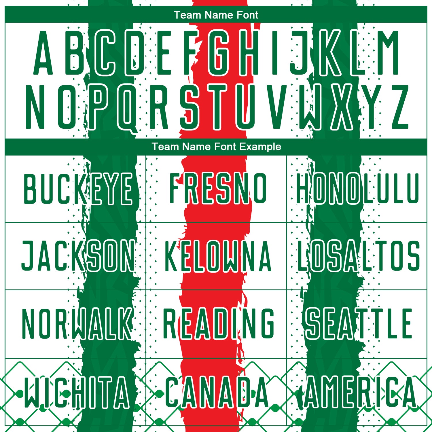 Custom Kelly Green Red-White Sublimation Mexico Soccer Uniform Jersey view 4