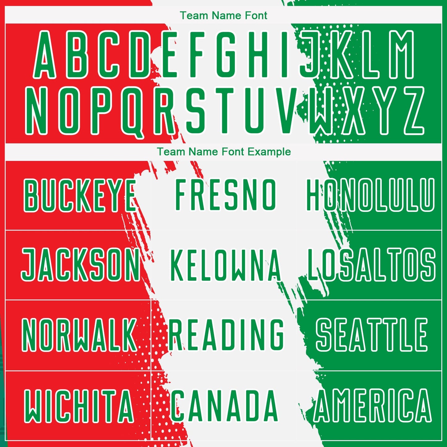 Custom Grass Green Red-White Sublimation Mexico Soccer Uniform Jersey view 4