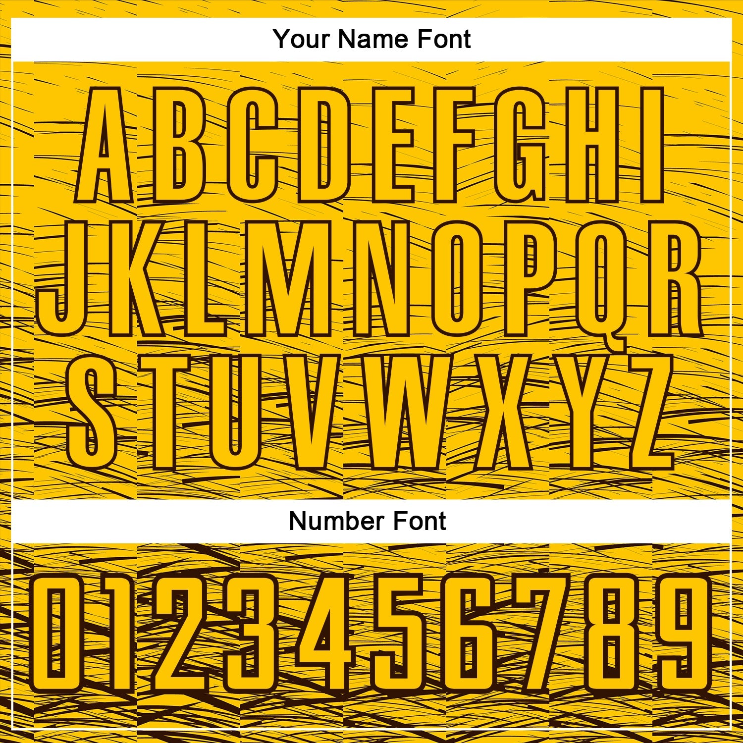 Custom Yellow Brown Sublimation Soccer Uniform Jersey view 5