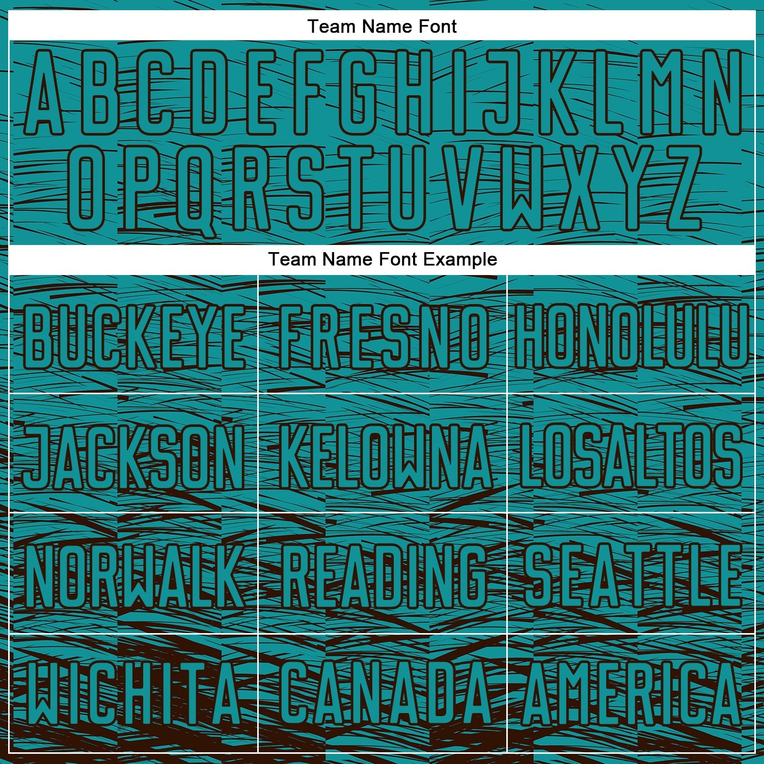 Custom Teal Brown Sublimation Soccer Uniform Jersey view 4