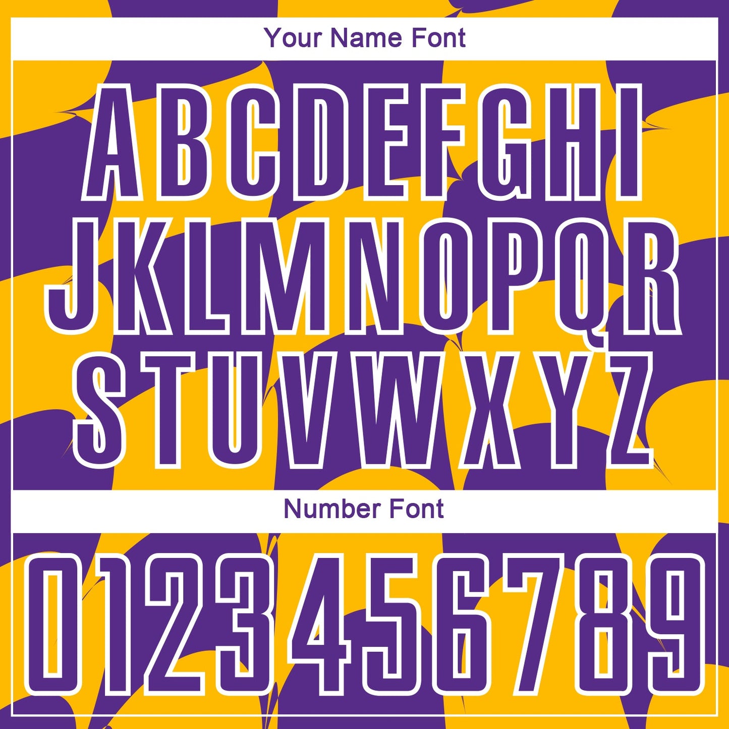 Custom Purple Gold-White Plaid Sublimation Soccer Uniform Jersey view 6
