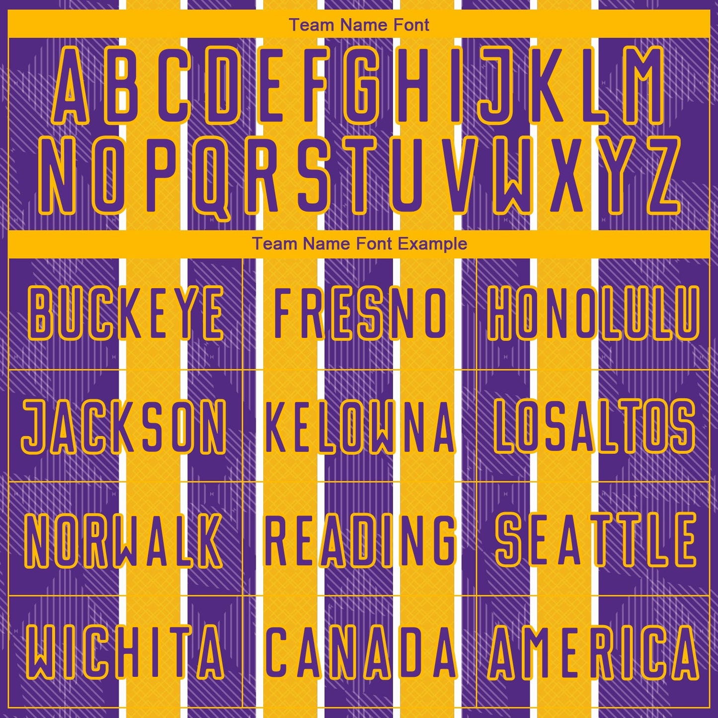 Custom Purple Gold-White Stripes Sublimation Soccer Uniform Jersey view 5