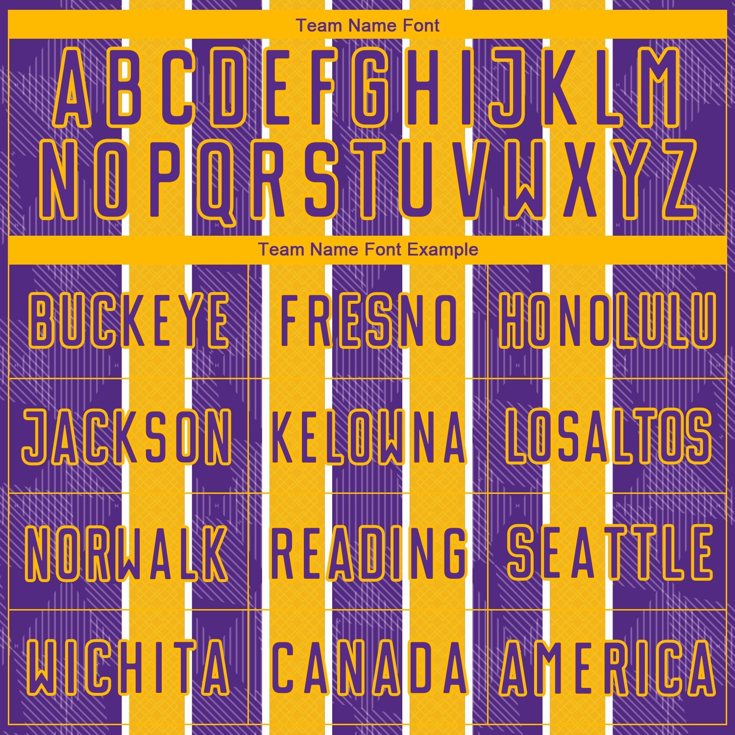Custom Purple Gold-White Stripes Sublimation Soccer Uniform Jersey view 5