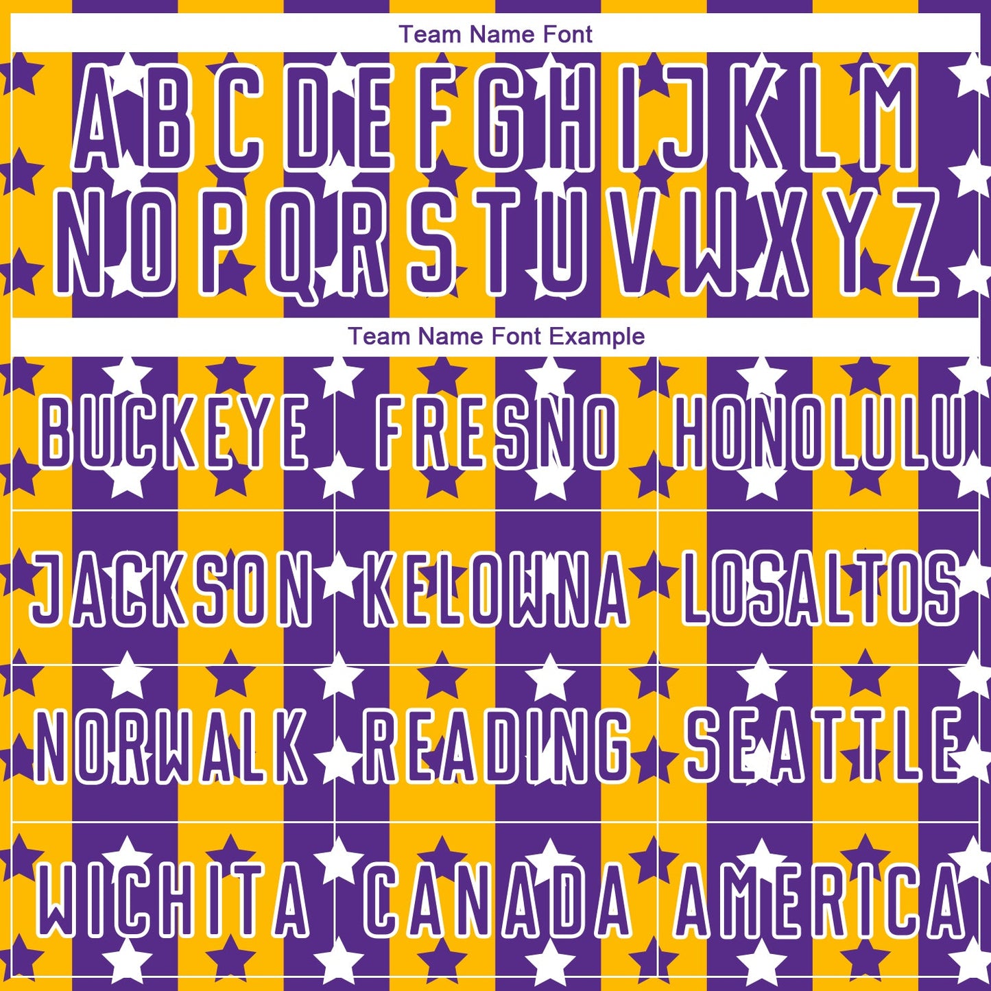Custom Purple Gold-White Stars And Stripes Sublimation Soccer Uniform Jersey view 5