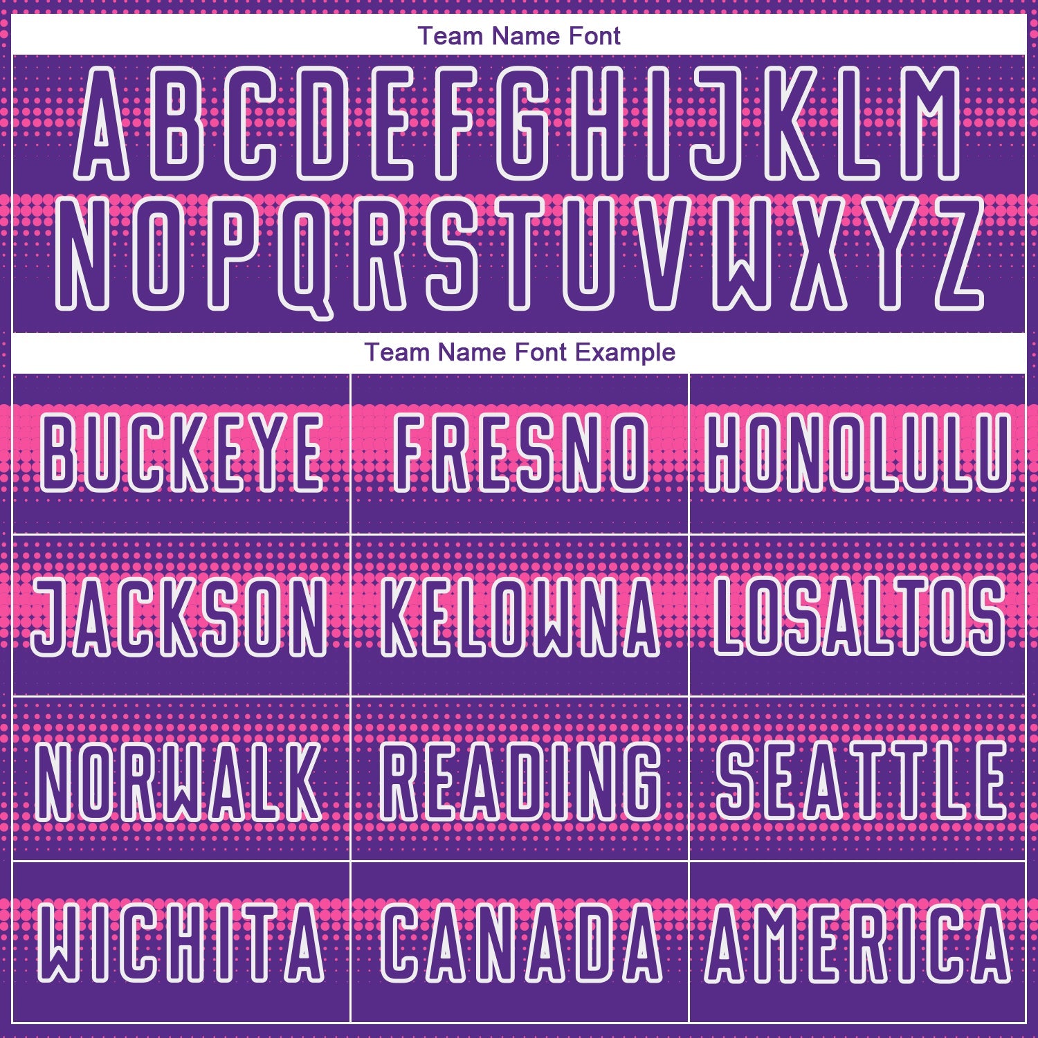 Custom Purple Pink-White Halftone Dots Sublimation Soccer Uniform Jersey view 5
