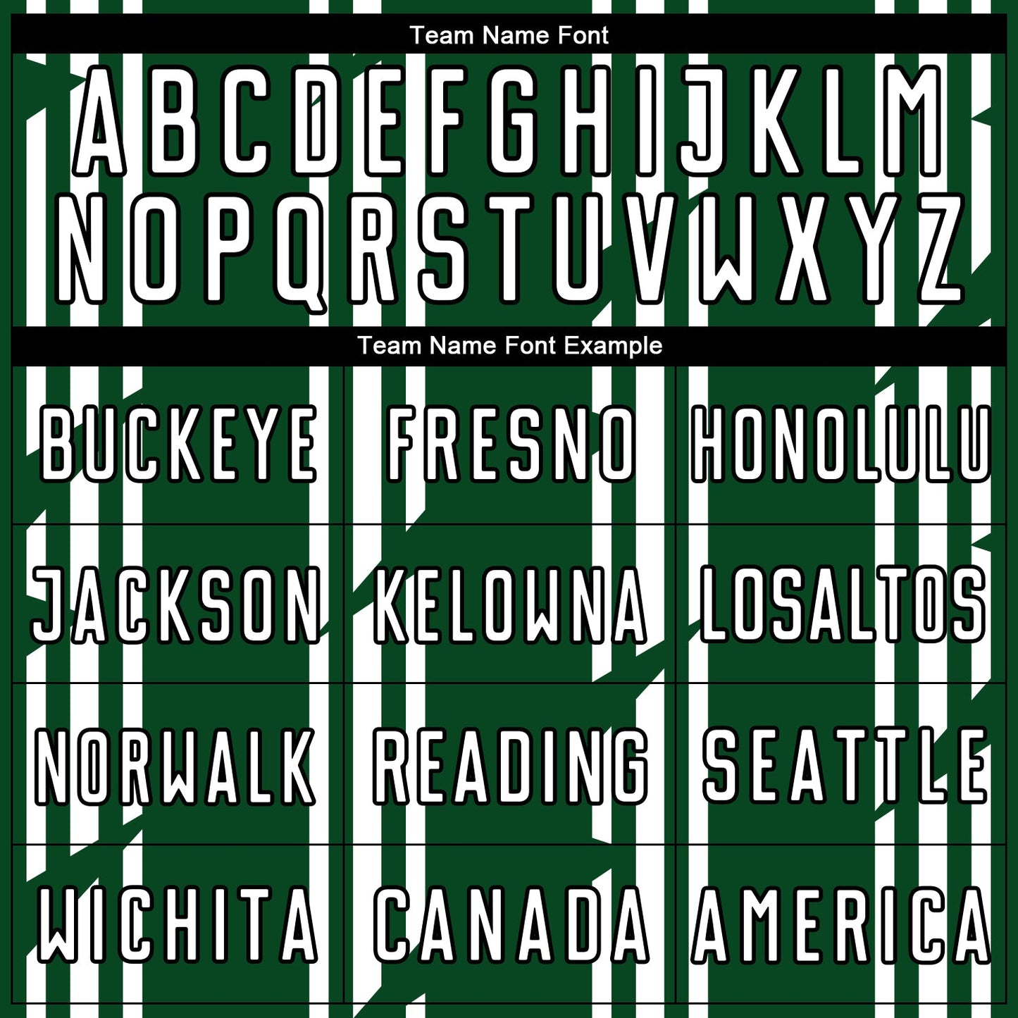 Custom Green White-Black Pinstripe Sublimation Soccer Uniform Jersey view 5