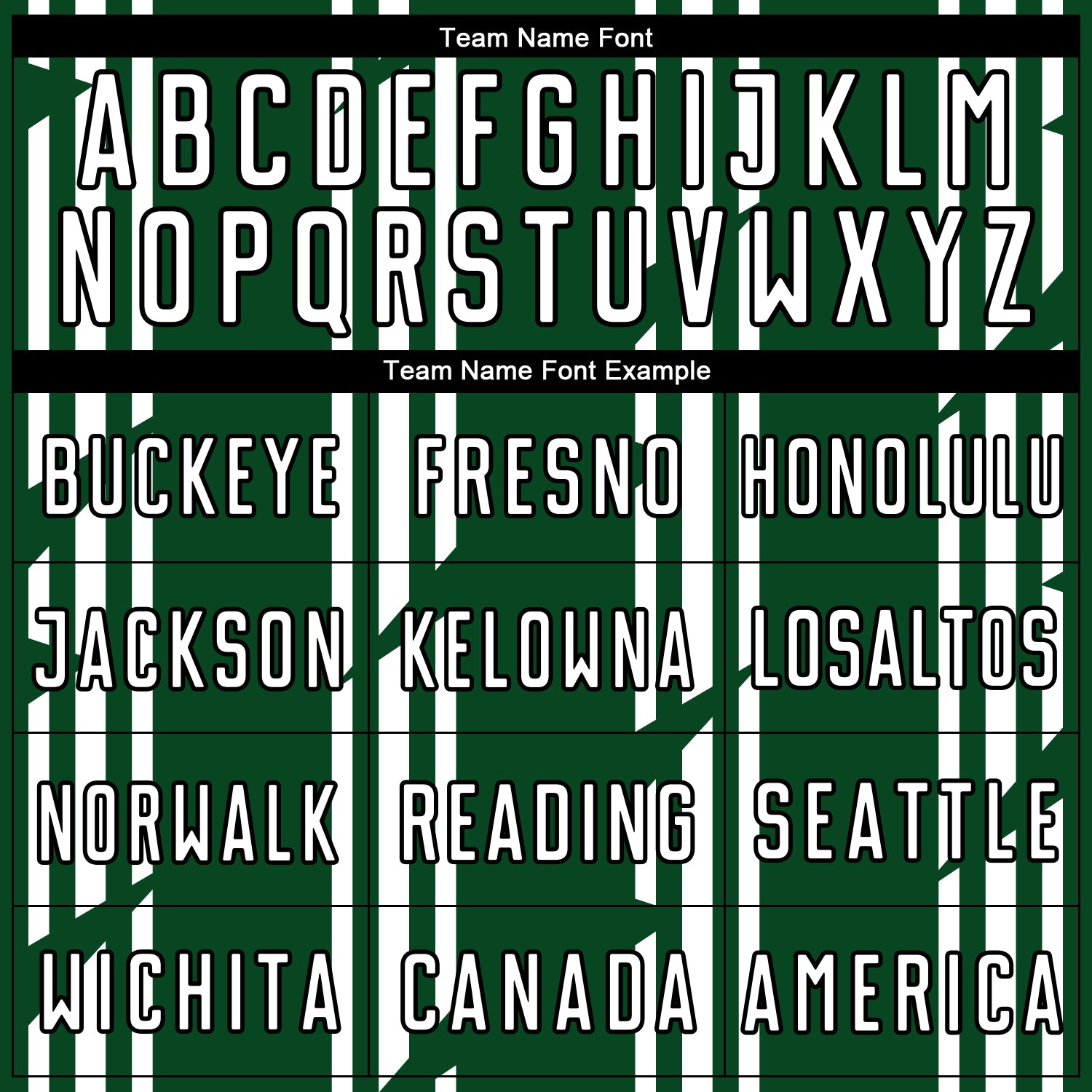 Custom Green White-Black Pinstripe Sublimation Soccer Uniform Jersey view 5