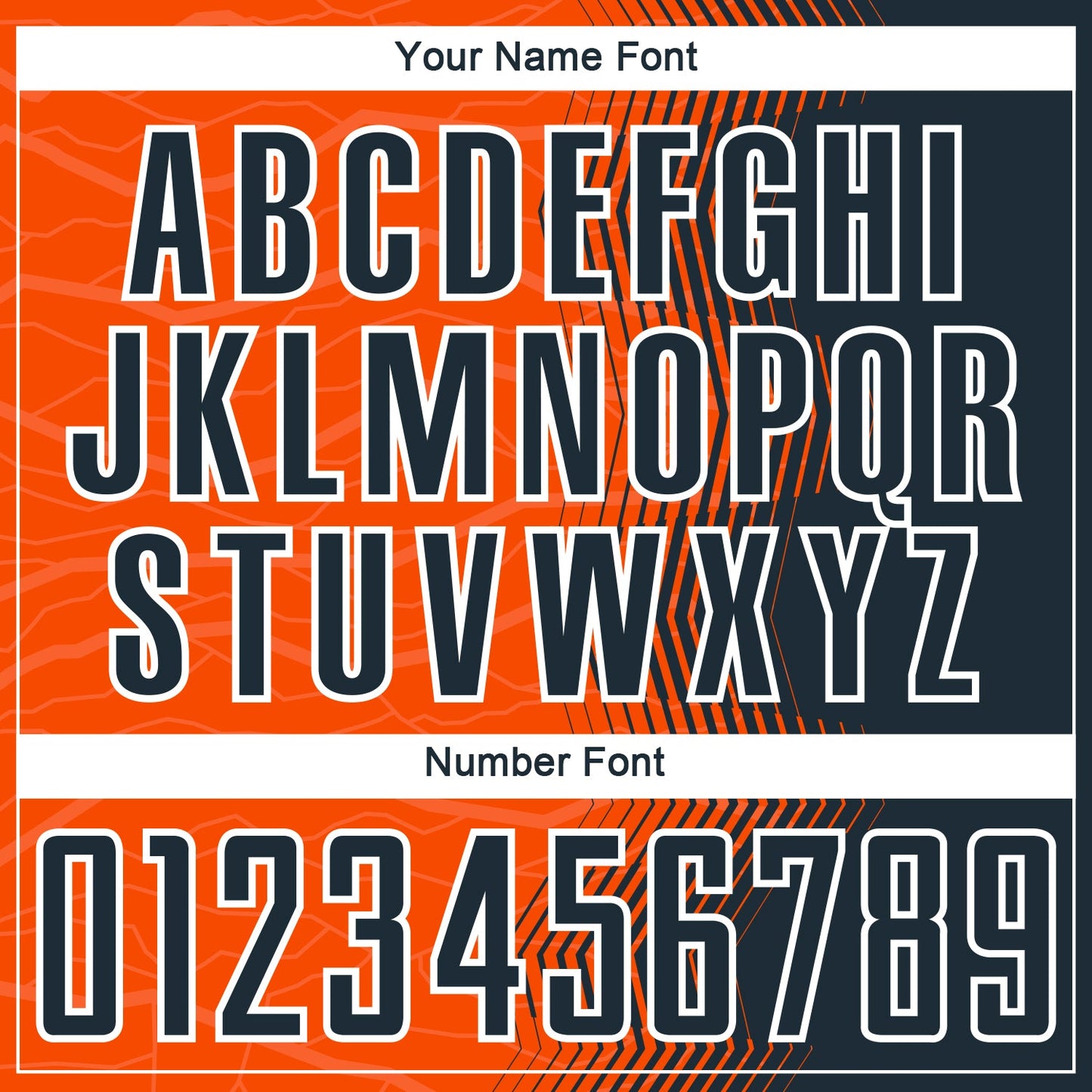 Custom Orange Navy-White Gradient Arrow Sublimation Soccer Uniform Jersey view 6
