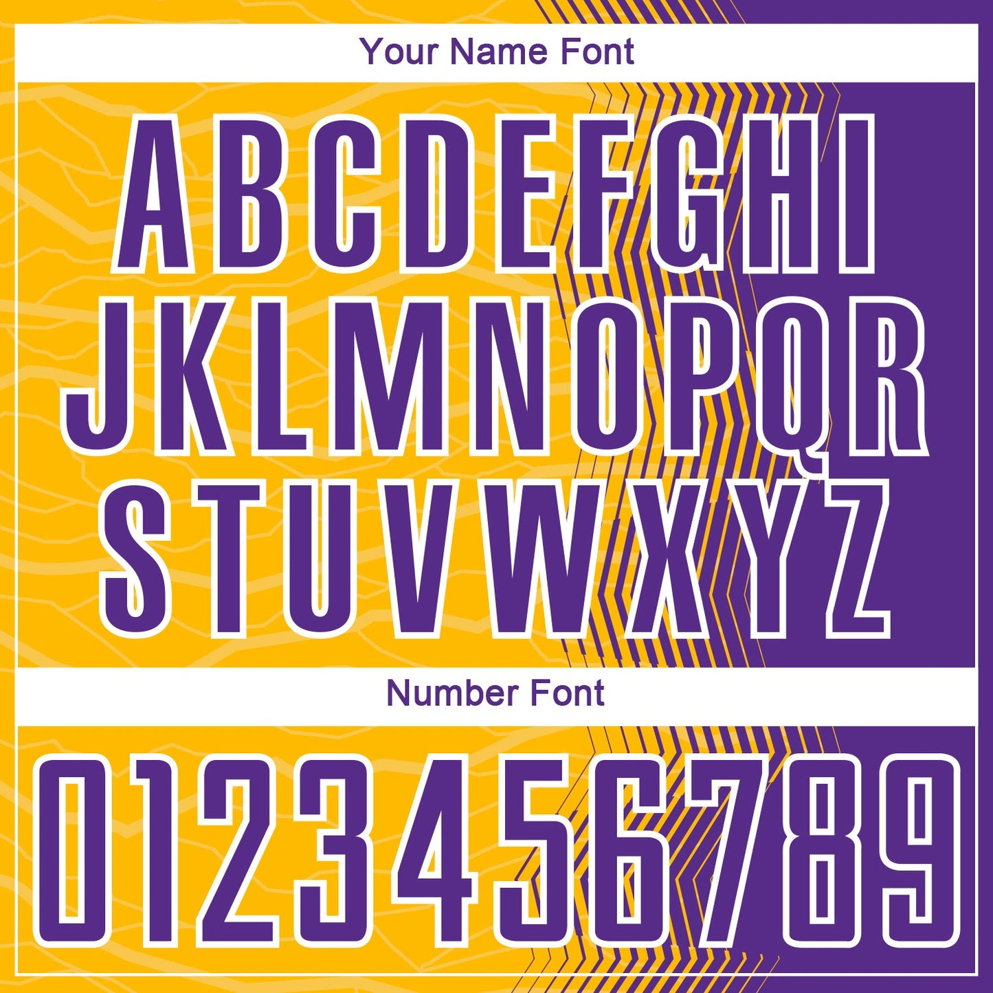 Custom Gold Purple-White Gradient Arrow Sublimation Soccer Uniform Jersey view 6