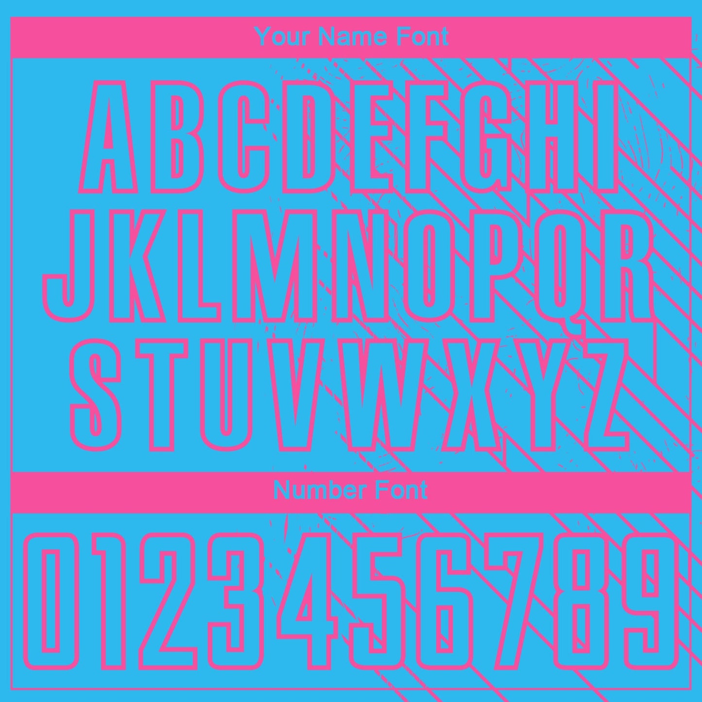 Custom Sky Blue Pink Lines Sublimation Soccer Uniform Jersey view 6