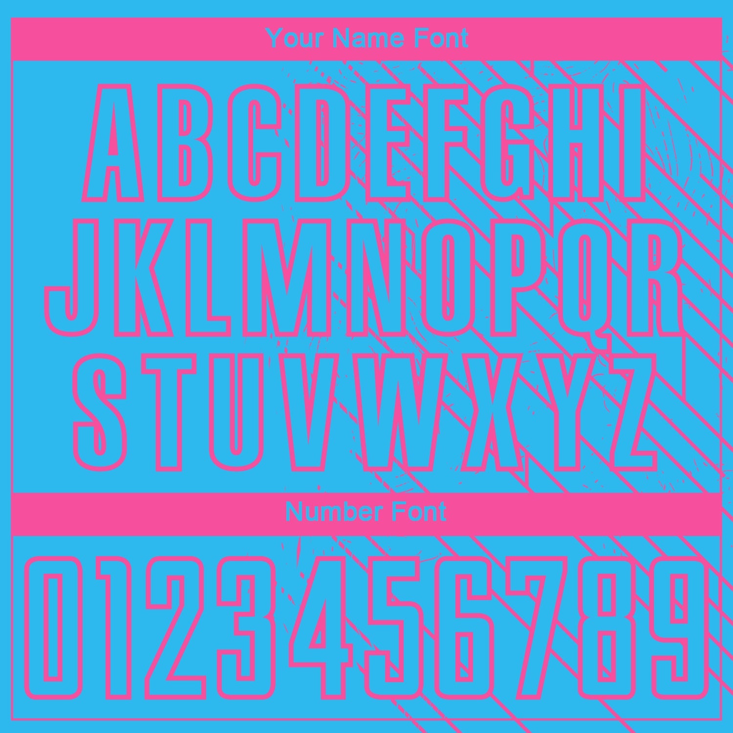 Custom Sky Blue Pink Lines Sublimation Soccer Uniform Jersey view 6