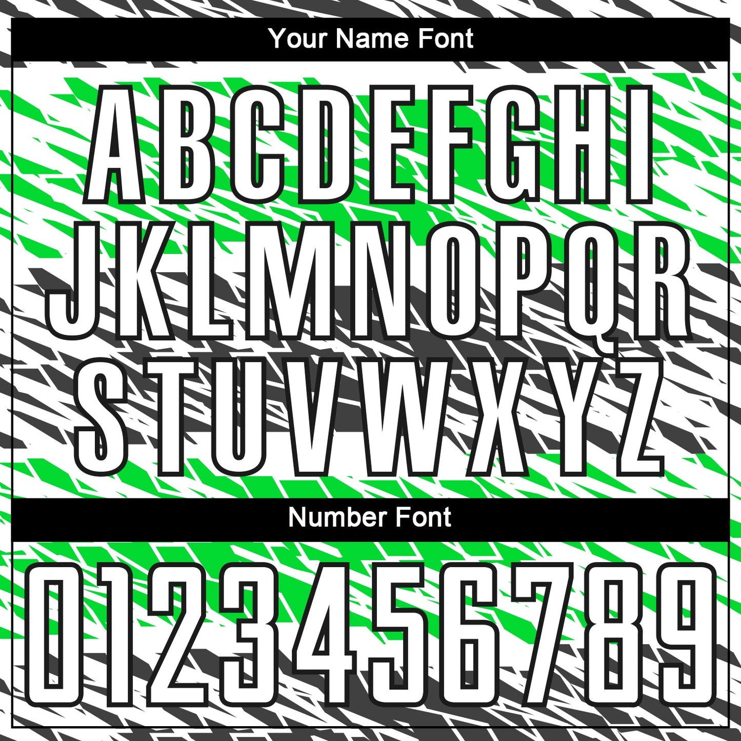 Custom Black White-Neon Green Sublimation Soccer Uniform Jersey view 6