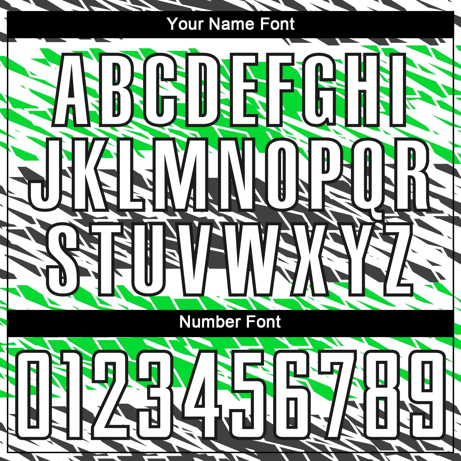 Custom Black White-Neon Green Sublimation Soccer Uniform Jersey view 6