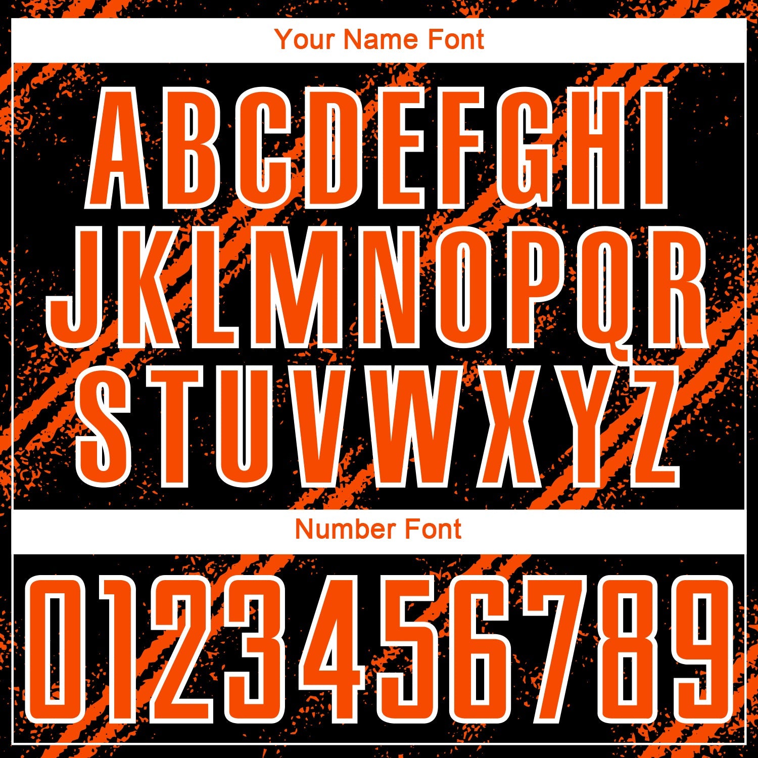 Custom Black Orange-White Sublimation Soccer Uniform Jersey view 6