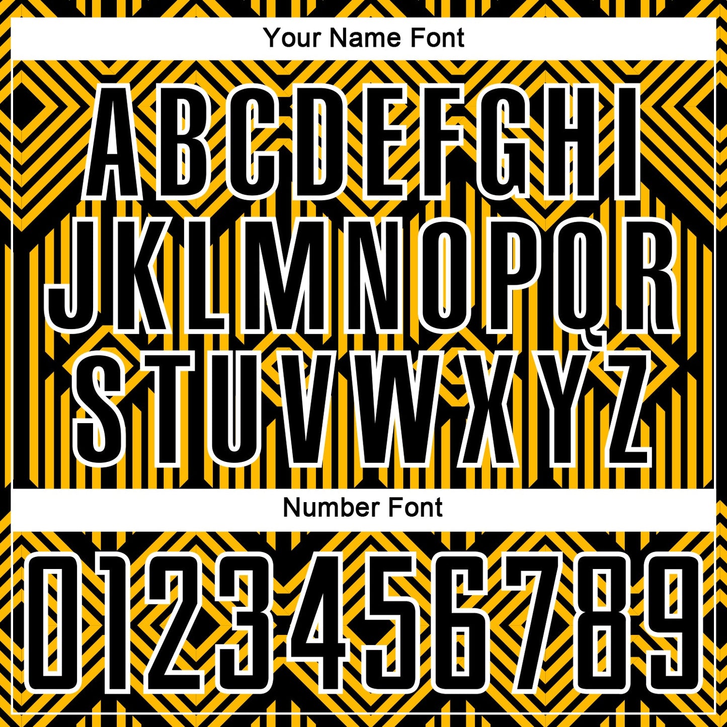 Custom Gold Black-White Abstract Geometric Shapes Sublimation Soccer Uniform Jersey view 6