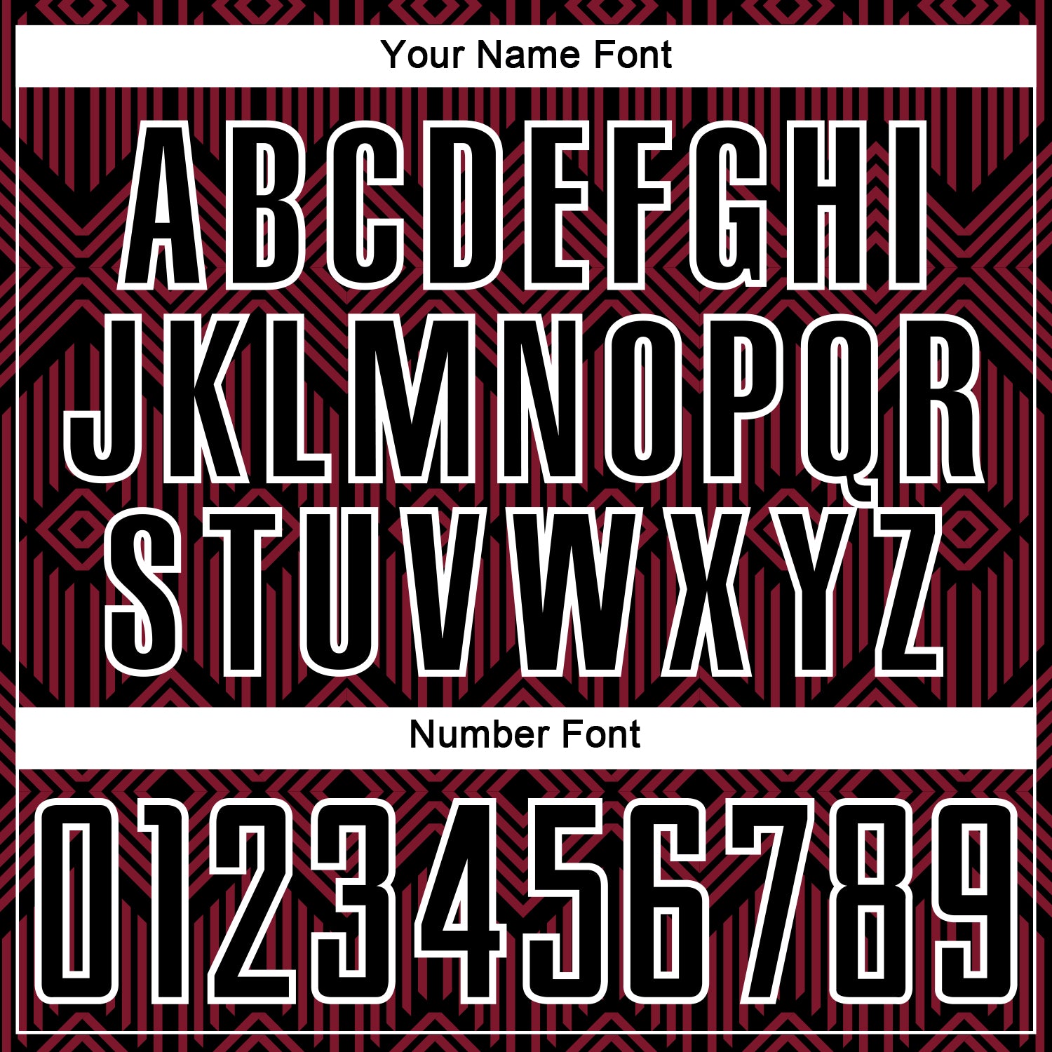 Custom Crimson Black-White Abstract Geometric Shapes Sublimation Soccer Uniform Jersey view 6