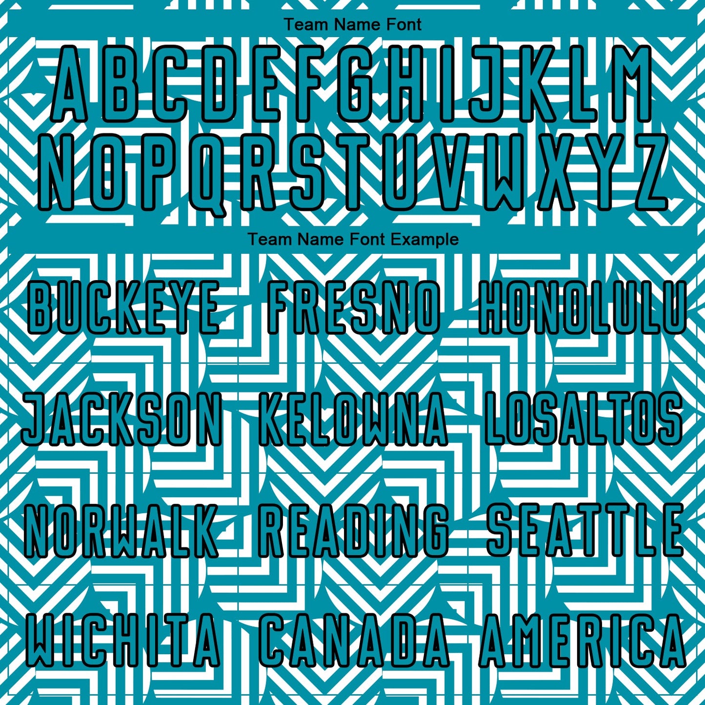 Custom Teal Black Abstract Geometric Shapes Sublimation Soccer Uniform Jersey view 5