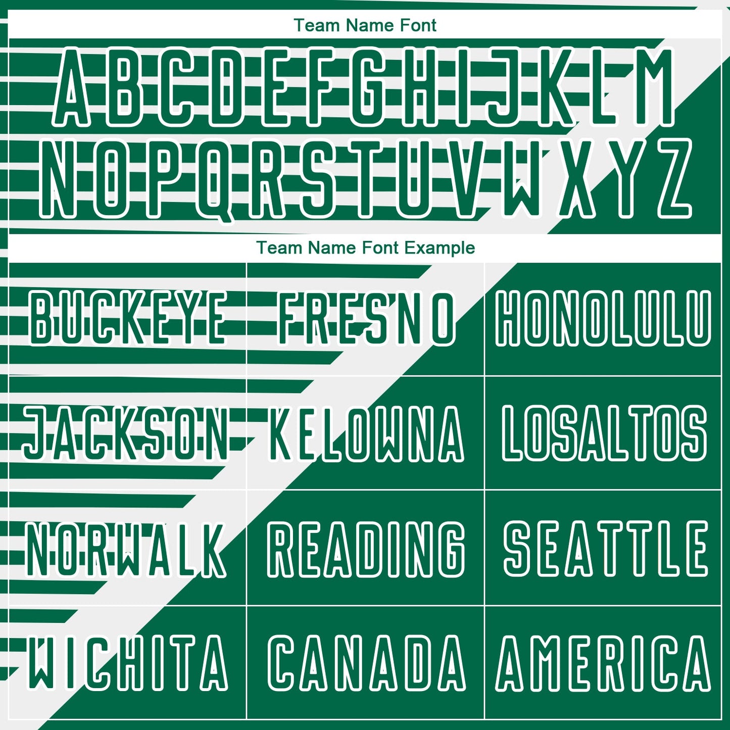 Custom Kelly Green White Stripes Sublimation Soccer Uniform Jersey view 5