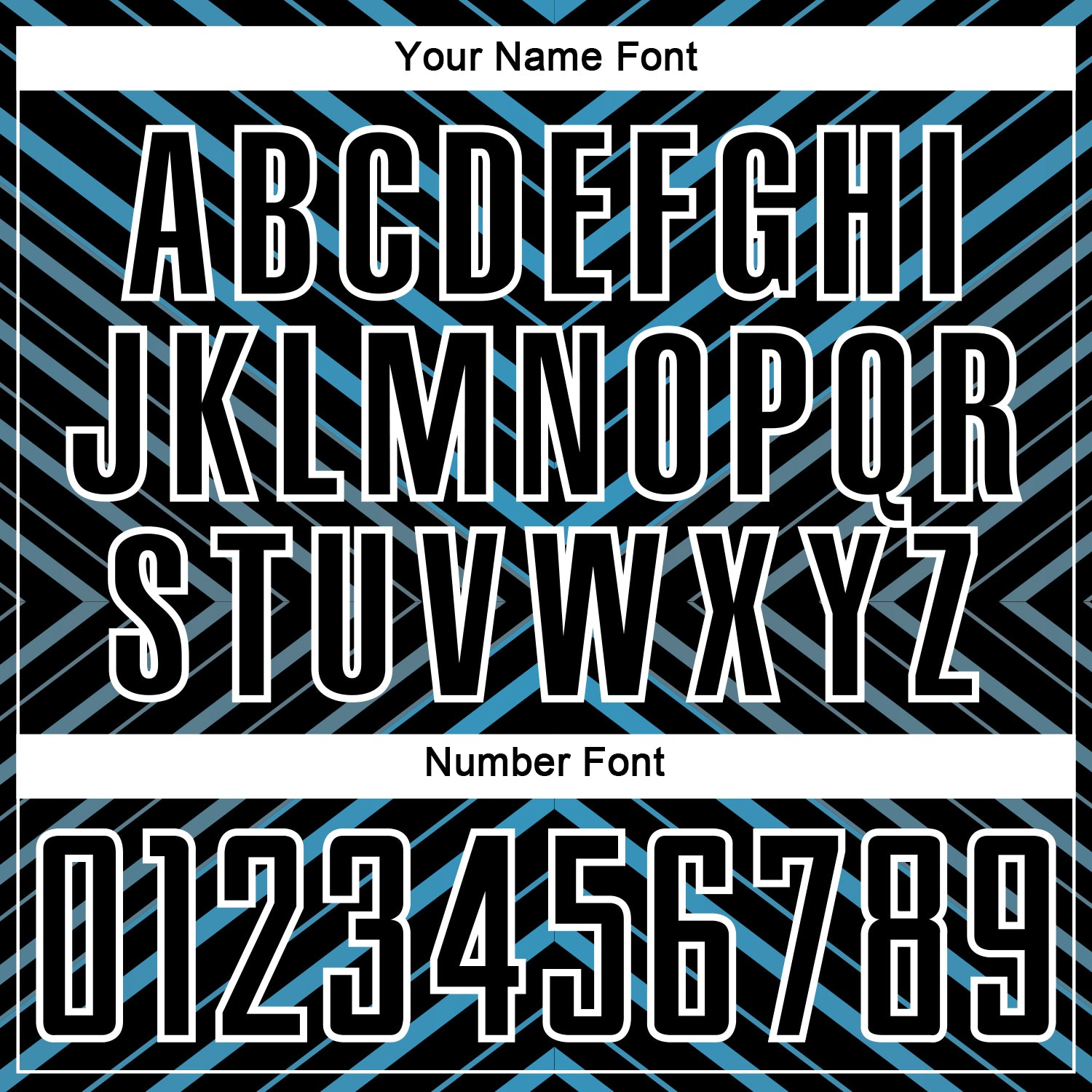 Custom Black Panther Blue-White Stripes Sublimation Soccer Uniform Jersey view 6
