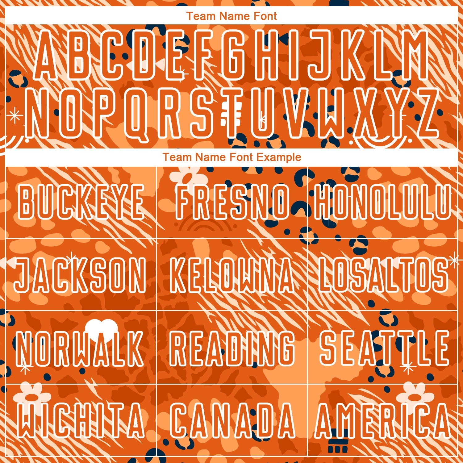 Custom Orange Bay Orange-Black African Pattern Sublimation Soccer Uniform Jersey view 5