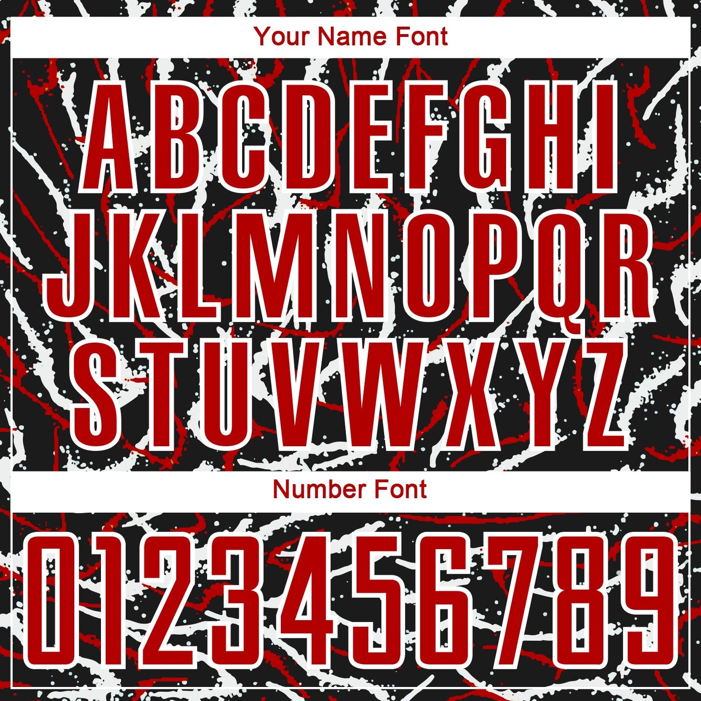 Custom Black Red-White Curved And Wavy Lines Sublimation Soccer Uniform Jersey view 6