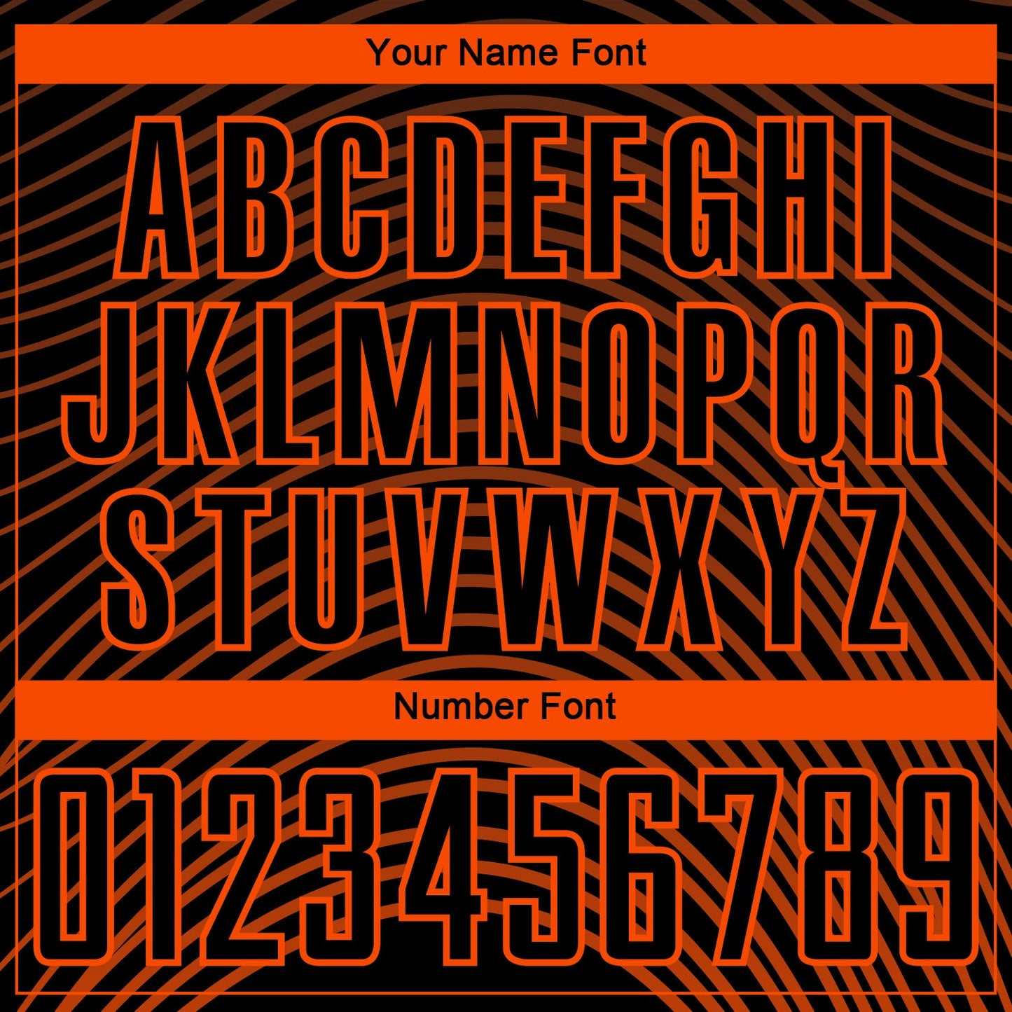 Custom Black Orange Gradient Geometric Lines Sublimation Soccer Uniform Jersey view 6