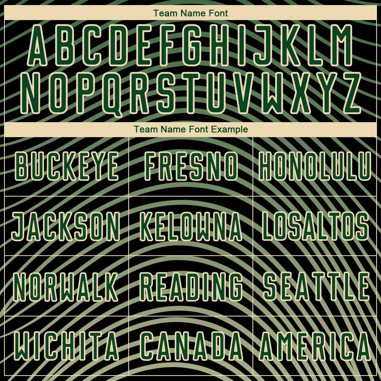 Custom Green Cream-Black Gradient Geometric Lines Sublimation Soccer Uniform Jersey view 5