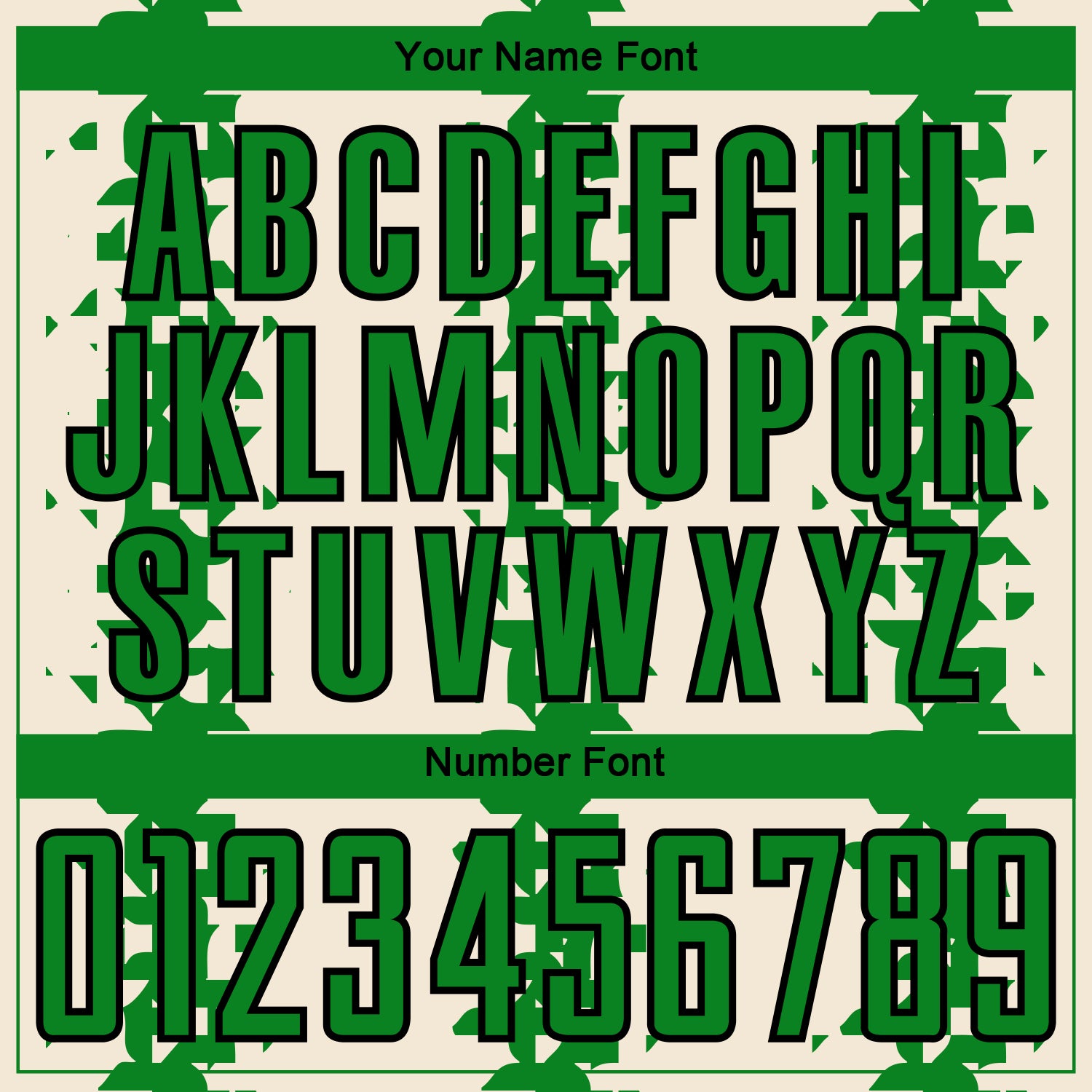 Custom Cream Grass Green-Black Abstract Geometric Pattern Sublimation Soccer Uniform Jersey view 6