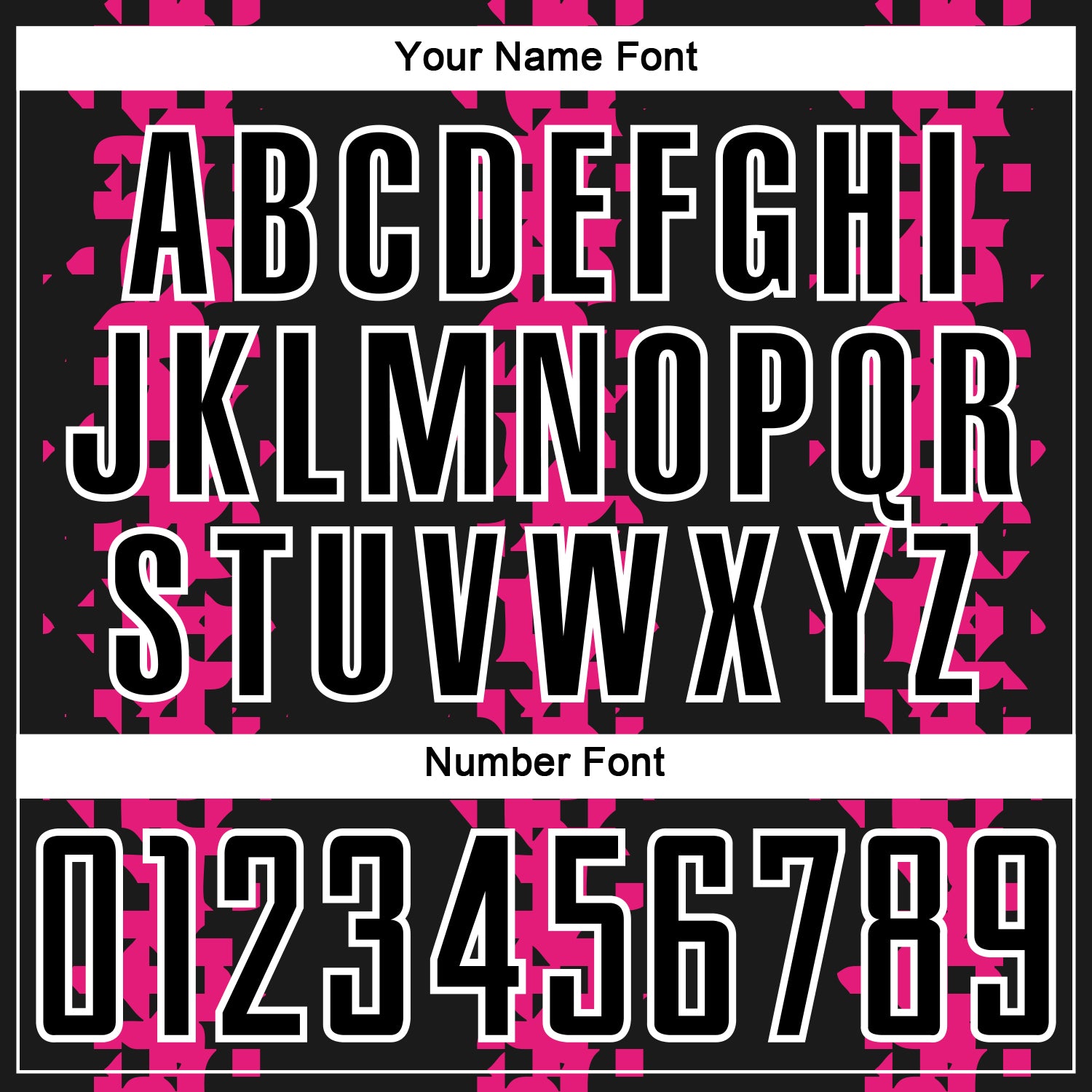 Custom Black Hot Pink-White Abstract Geometric Pattern Sublimation Soccer Uniform Jersey view 6