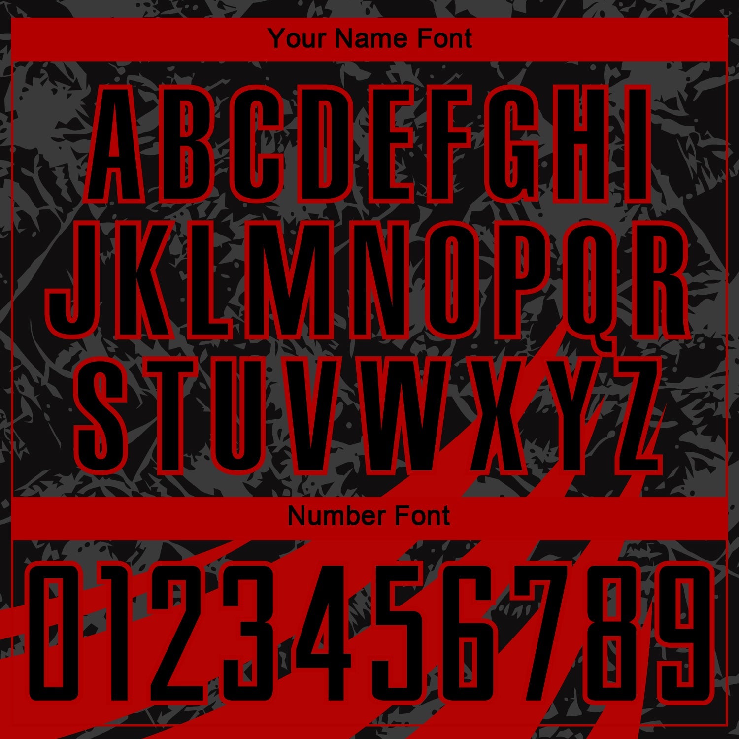 Custom Black Red Wind Shapes Sublimation Soccer Uniform Jersey view 6