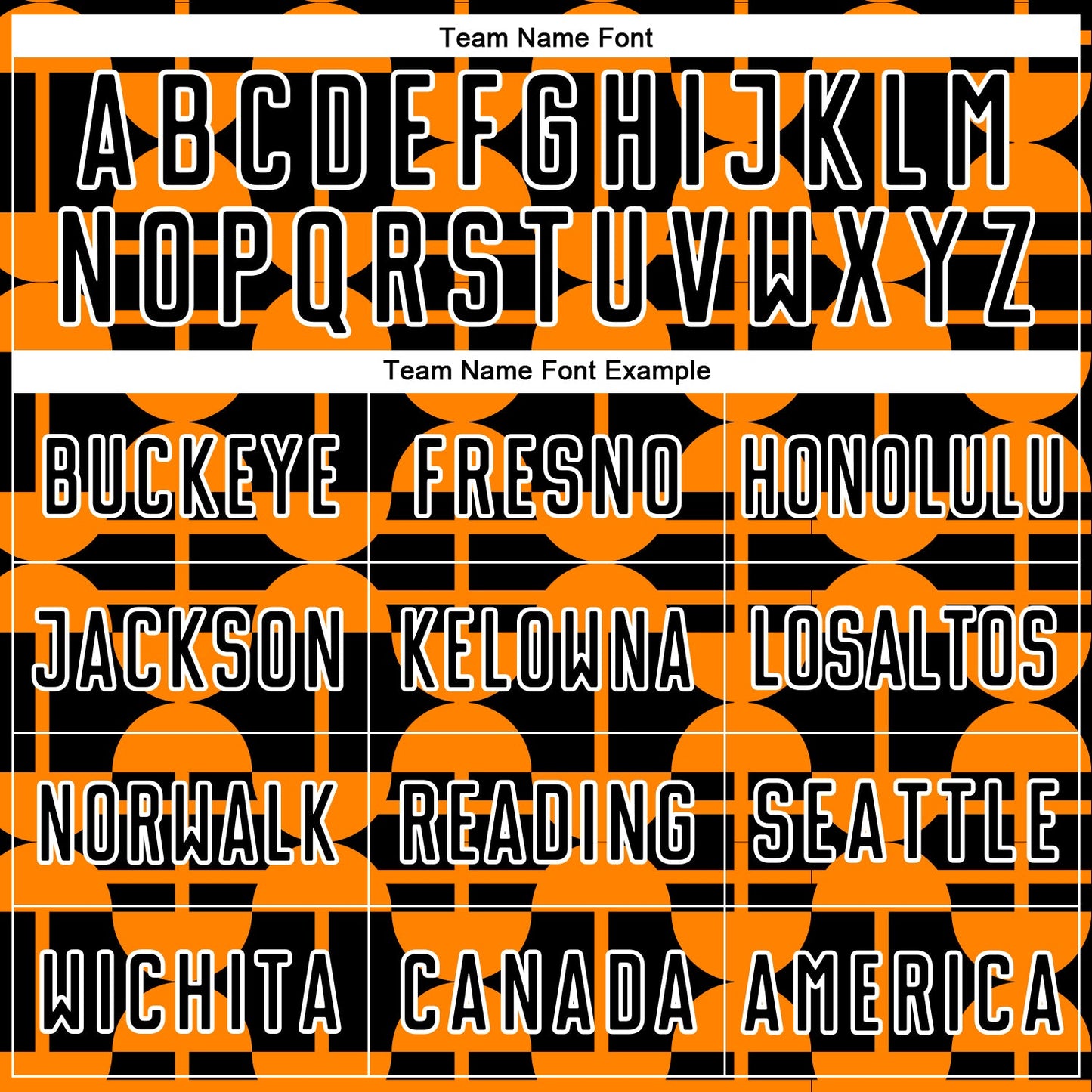 Custom Black Bay Orange-White Geometric Shapes Sublimation Soccer Uniform Jersey view 5