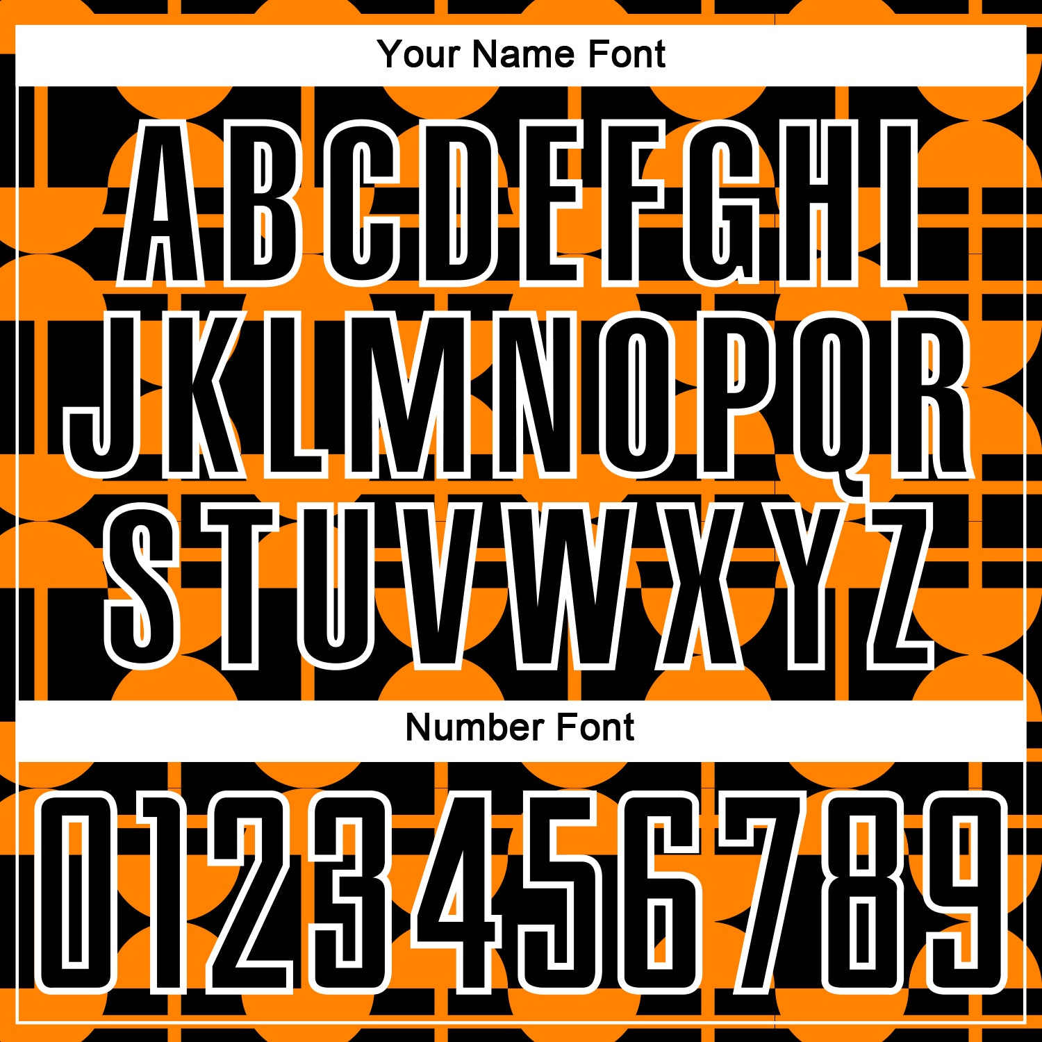 Custom Black Bay Orange-White Geometric Shapes Sublimation Soccer Uniform Jersey view 6