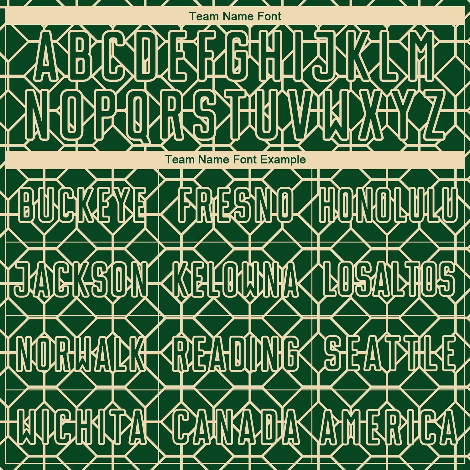 Custom Green City Cream Geometric Shapes Sublimation Soccer Uniform Jersey view 5