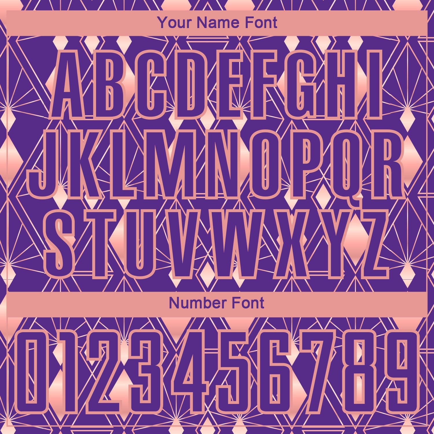 Custom Purple Light Pink Geometric Shapes Sublimation Soccer Uniform Jersey view 6