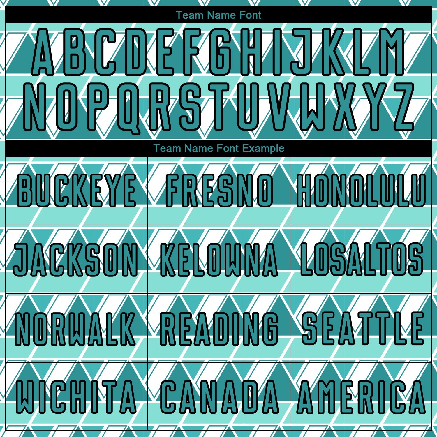 Custom Teal White-Black Geometric Shapes Sublimation Soccer Uniform Jersey view 5
