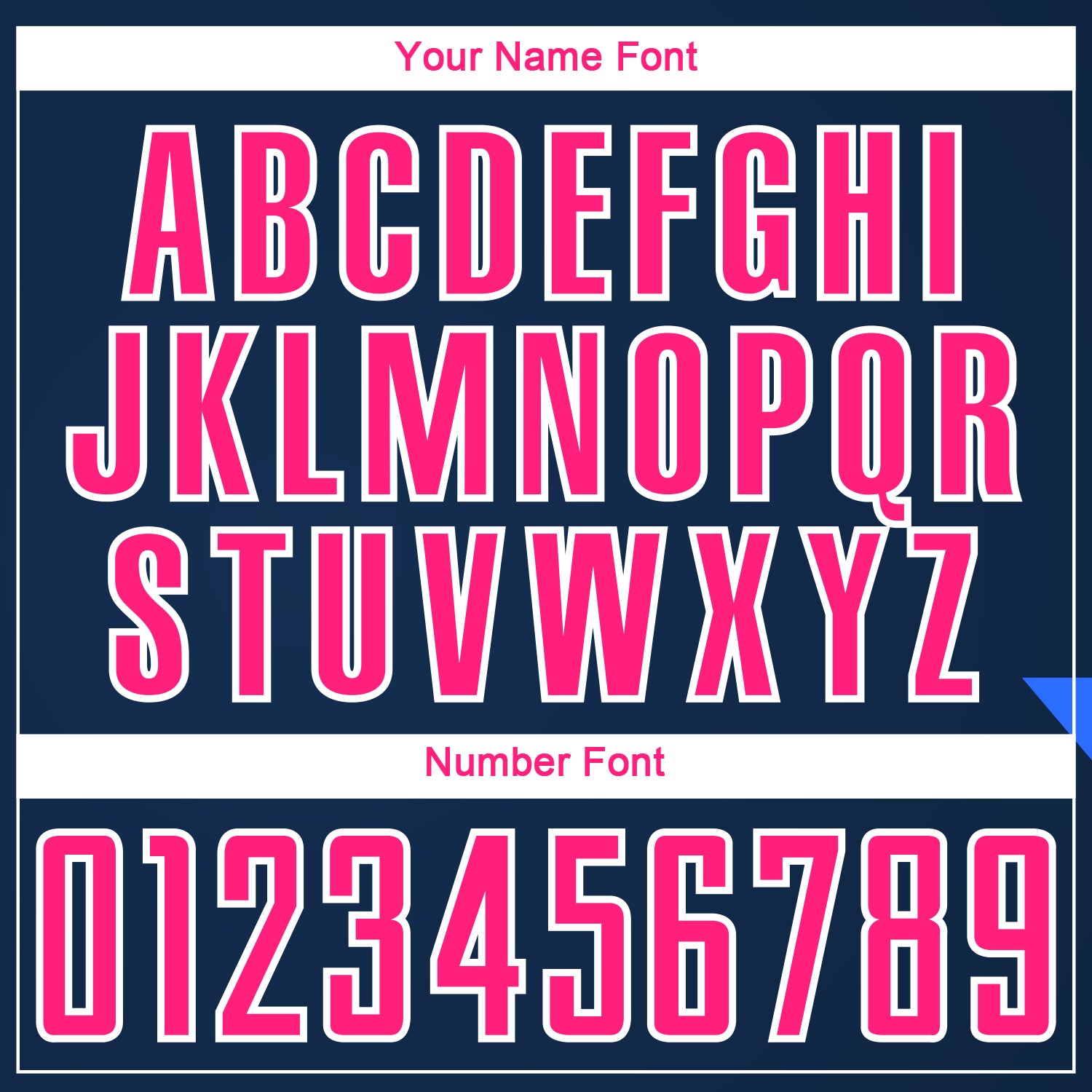 Custom Navy Pink-White Geometric Shapes Sublimation Soccer Uniform Jersey view 6