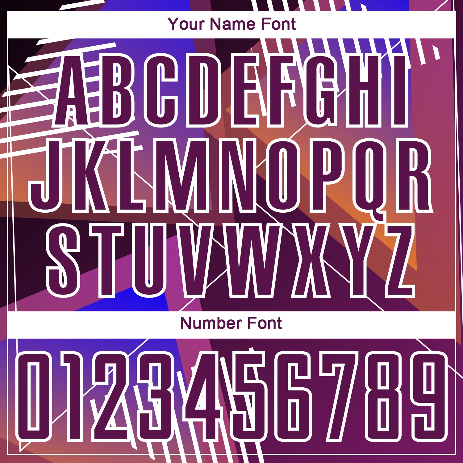 Custom Purple White Geometric Shapes Sublimation Soccer Uniform Jersey view 6
