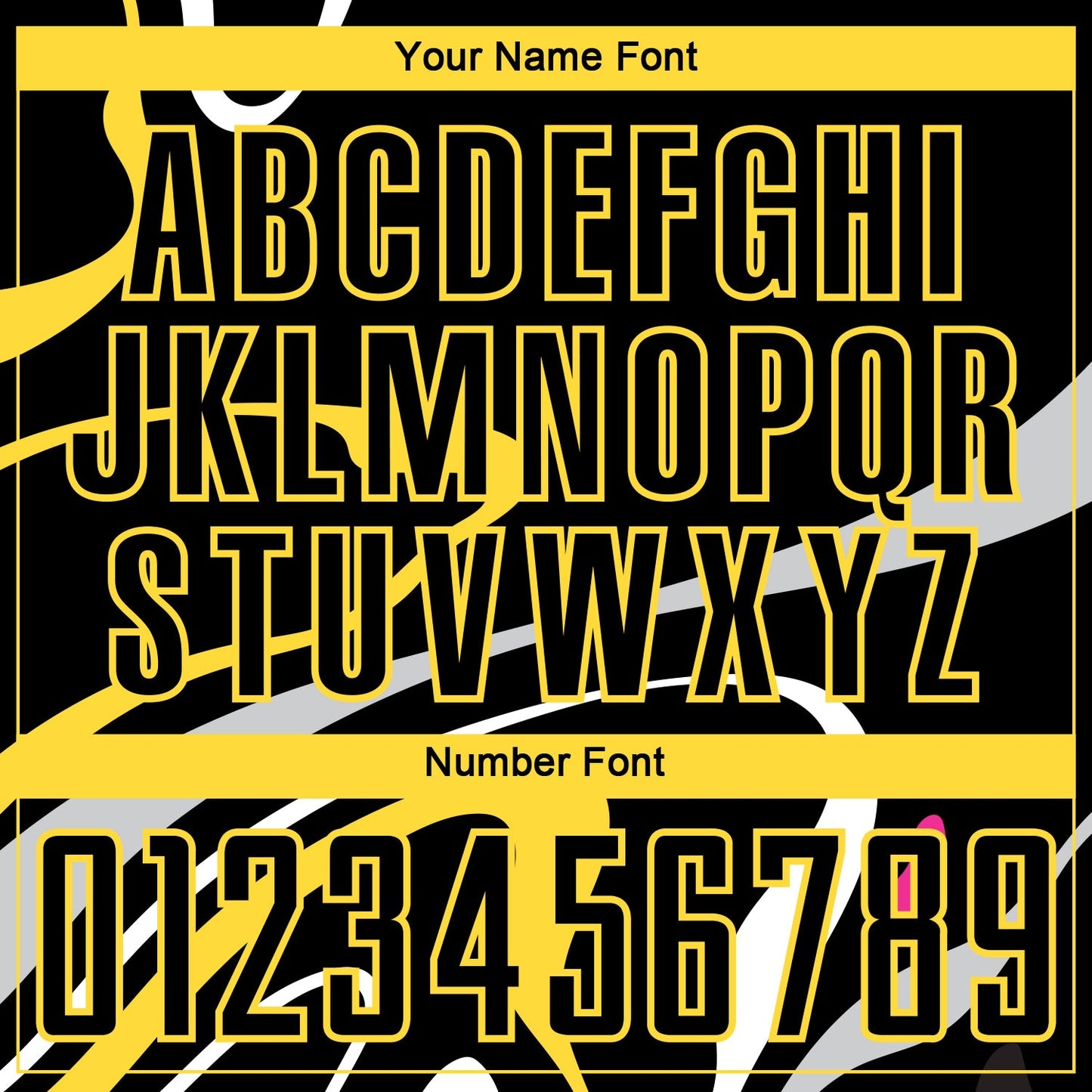 Custom Black Gold Fluid Shapes Sublimation Soccer Uniform Jersey view 6