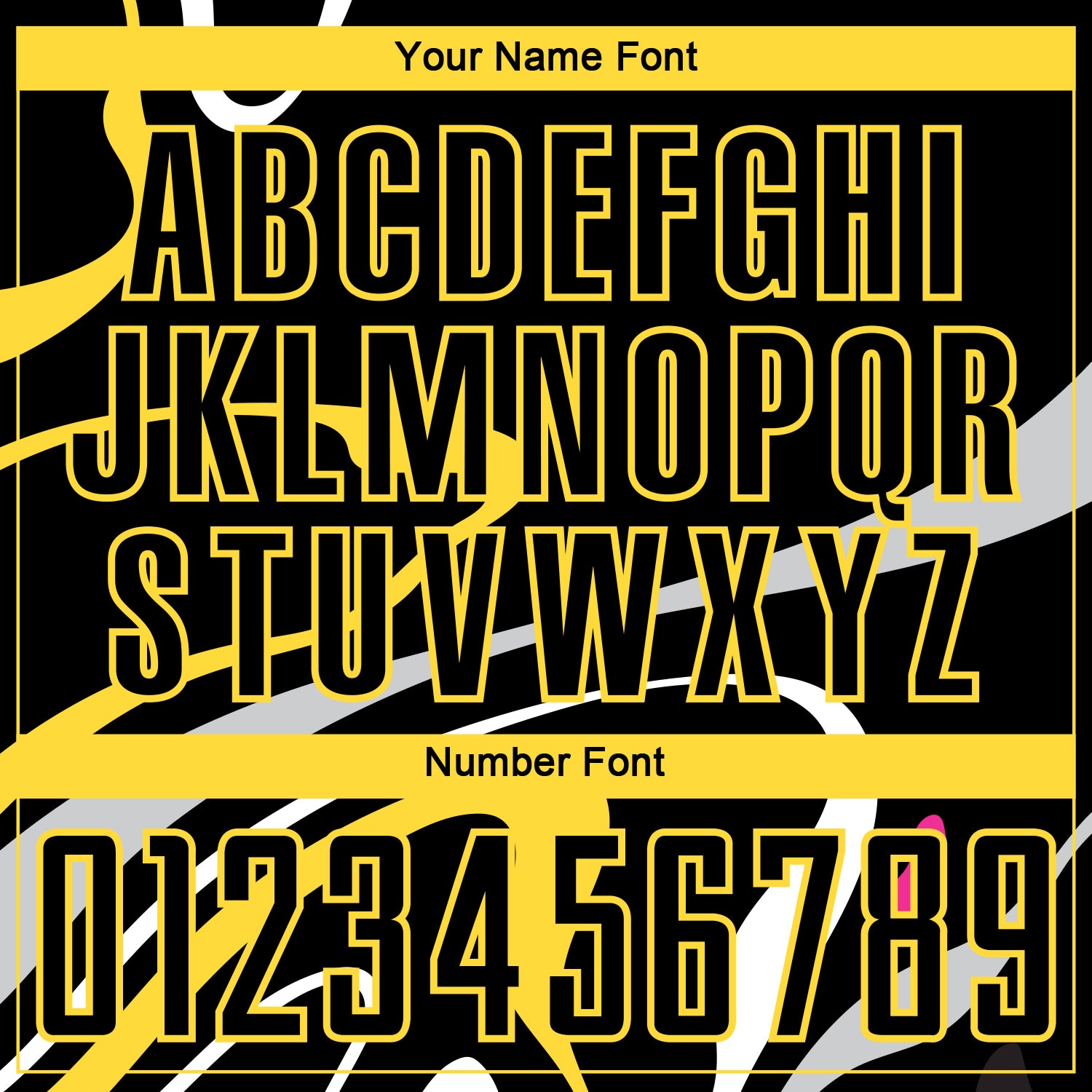 Custom Black Gold Fluid Shapes Sublimation Soccer Uniform Jersey view 6