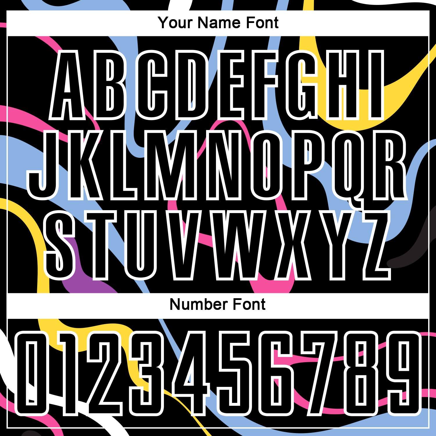 Custom Black White Fluid Shapes Sublimation Soccer Uniform Jersey view 6