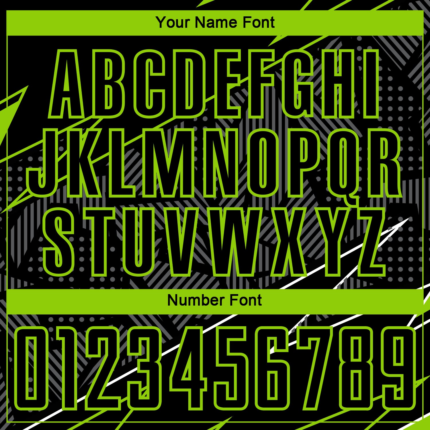 Custom Black Neon Green Lines Sublimation Soccer Uniform Jersey view 6
