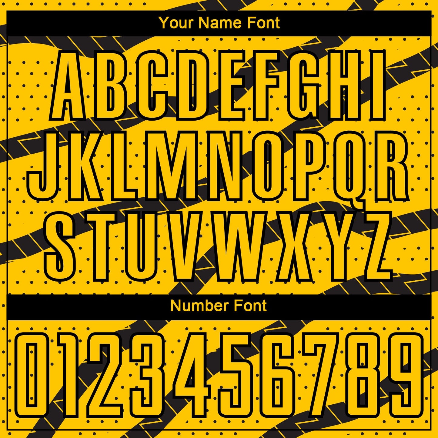 Custom Yellow Black Lines And Dots Sublimation Soccer Uniform Jersey view 6
