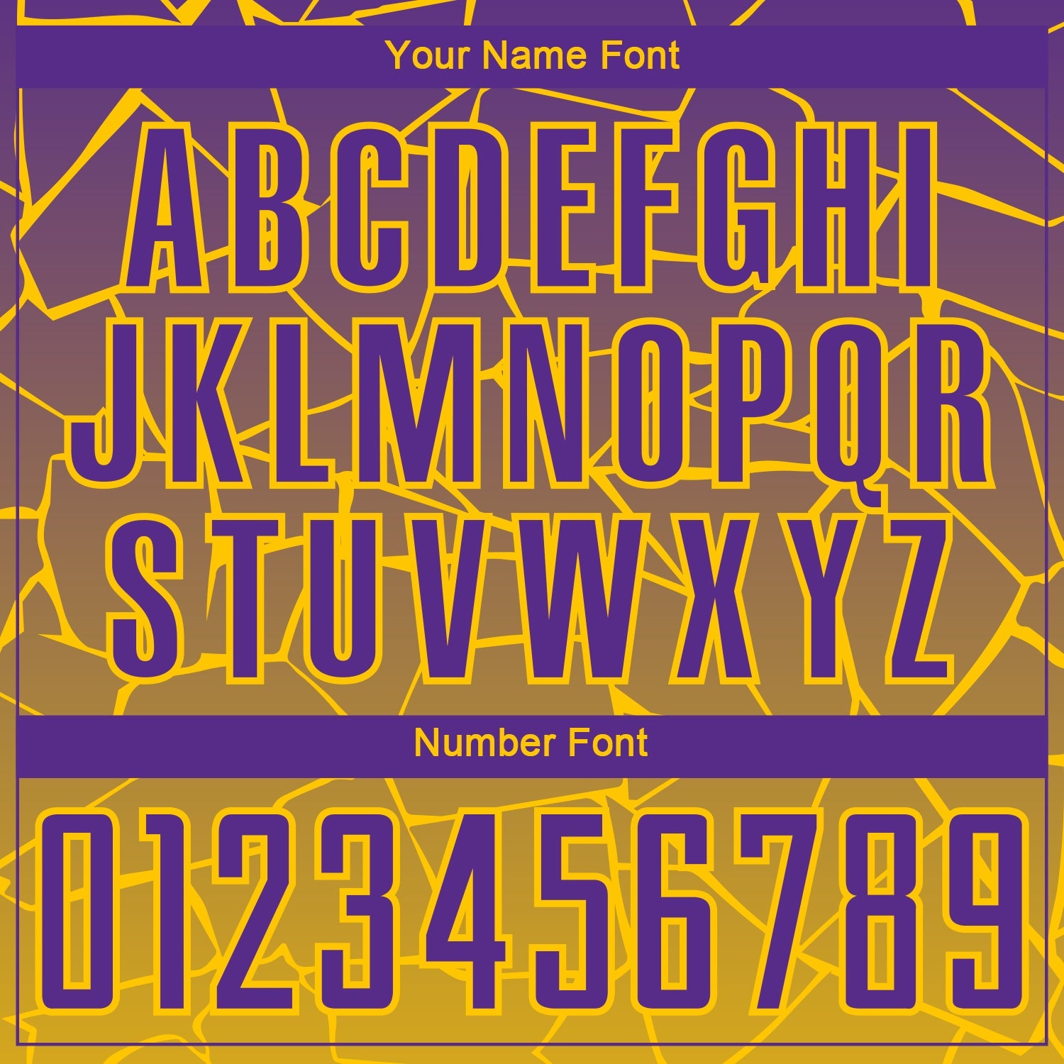 Custom Gold Purple Lines Sublimation Soccer Uniform Jersey view 6