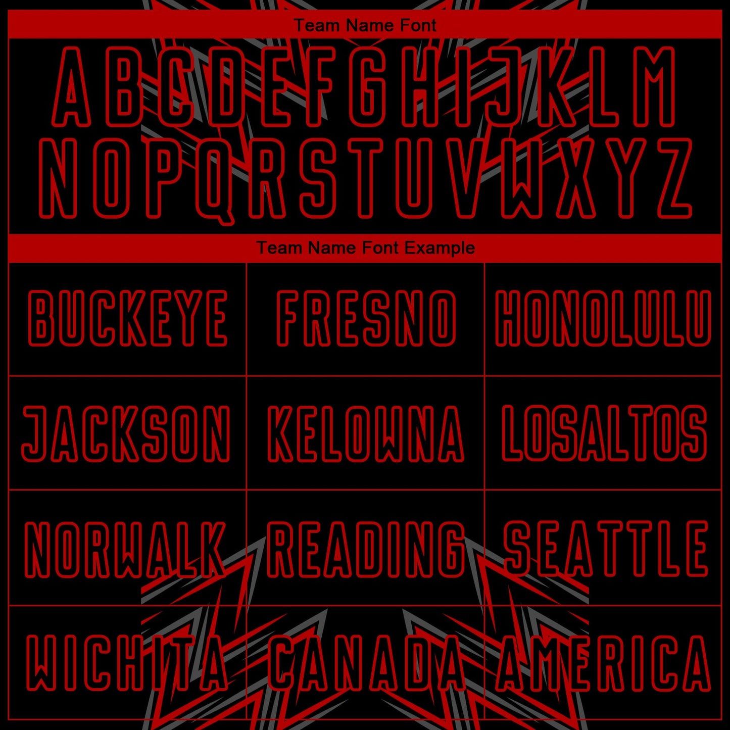Custom Black Red Geometric Shapes Sublimation Soccer Uniform Jersey view 5